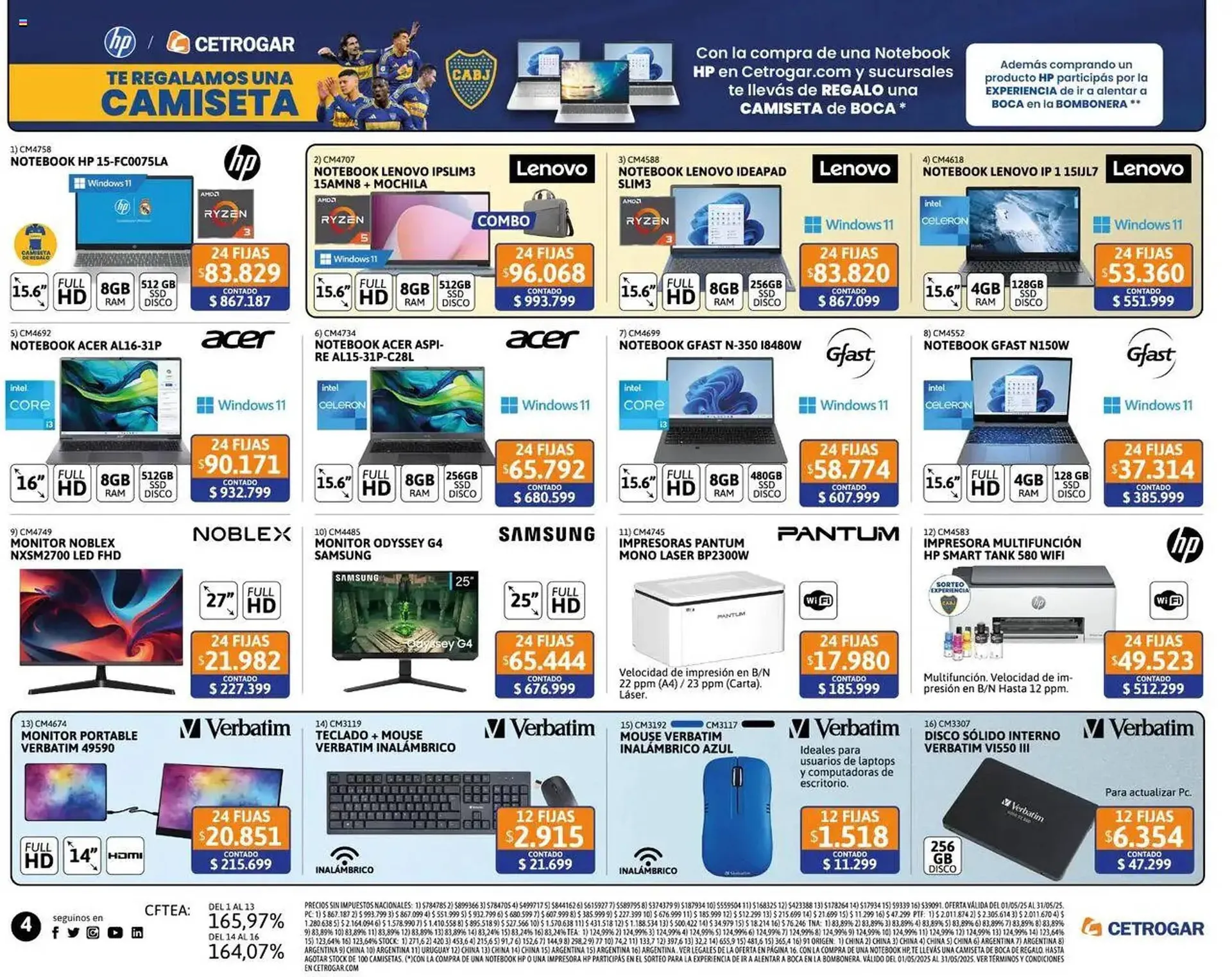 Ofertas de Catálogo Cetrogar 1 de mayo al 4 de junio 2025 - Página 4 del catálogo
