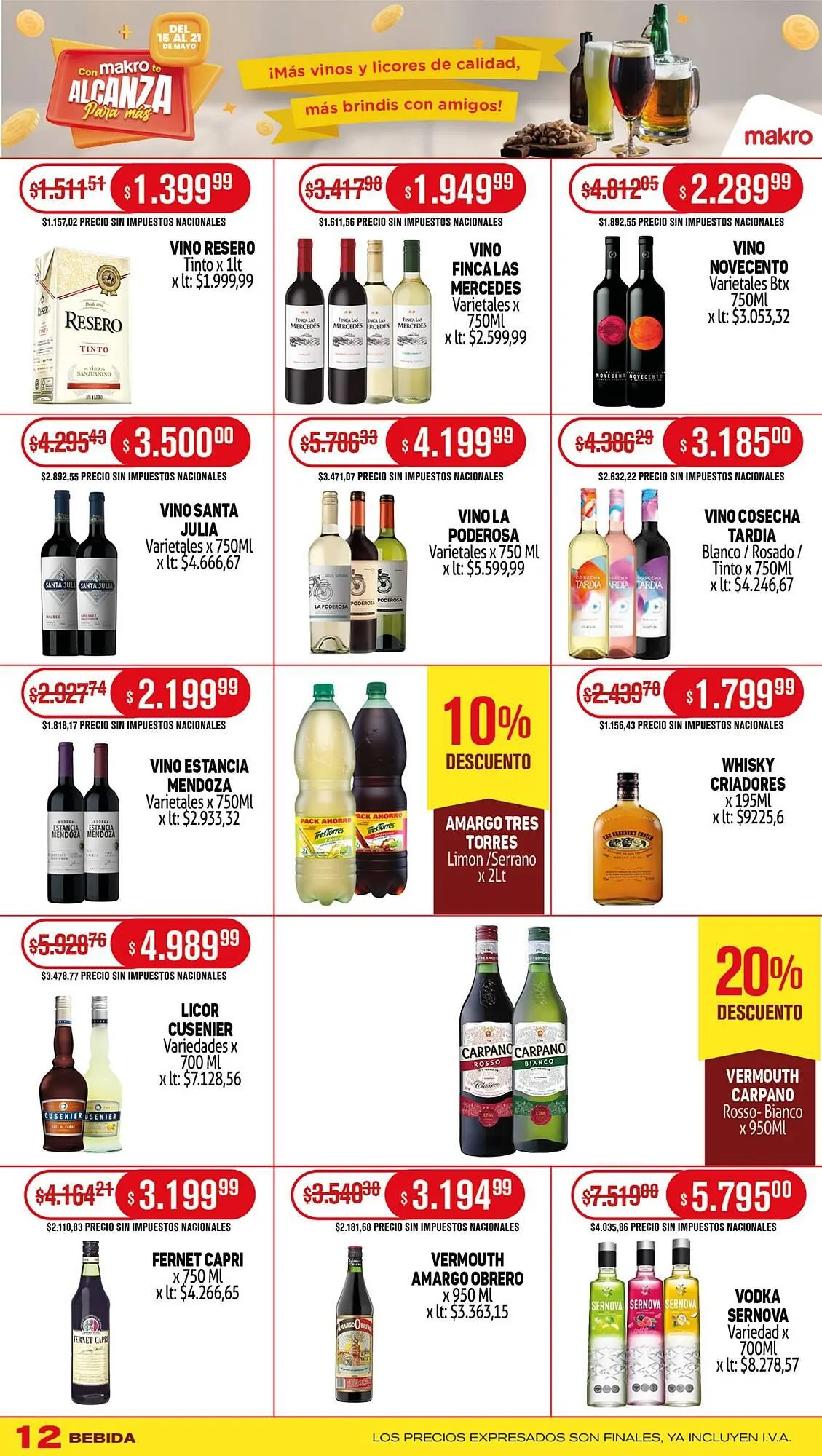 Ofertas de Catálogo Makro 22 de mayo al 29 de mayo 2025 - Página 13 del catálogo