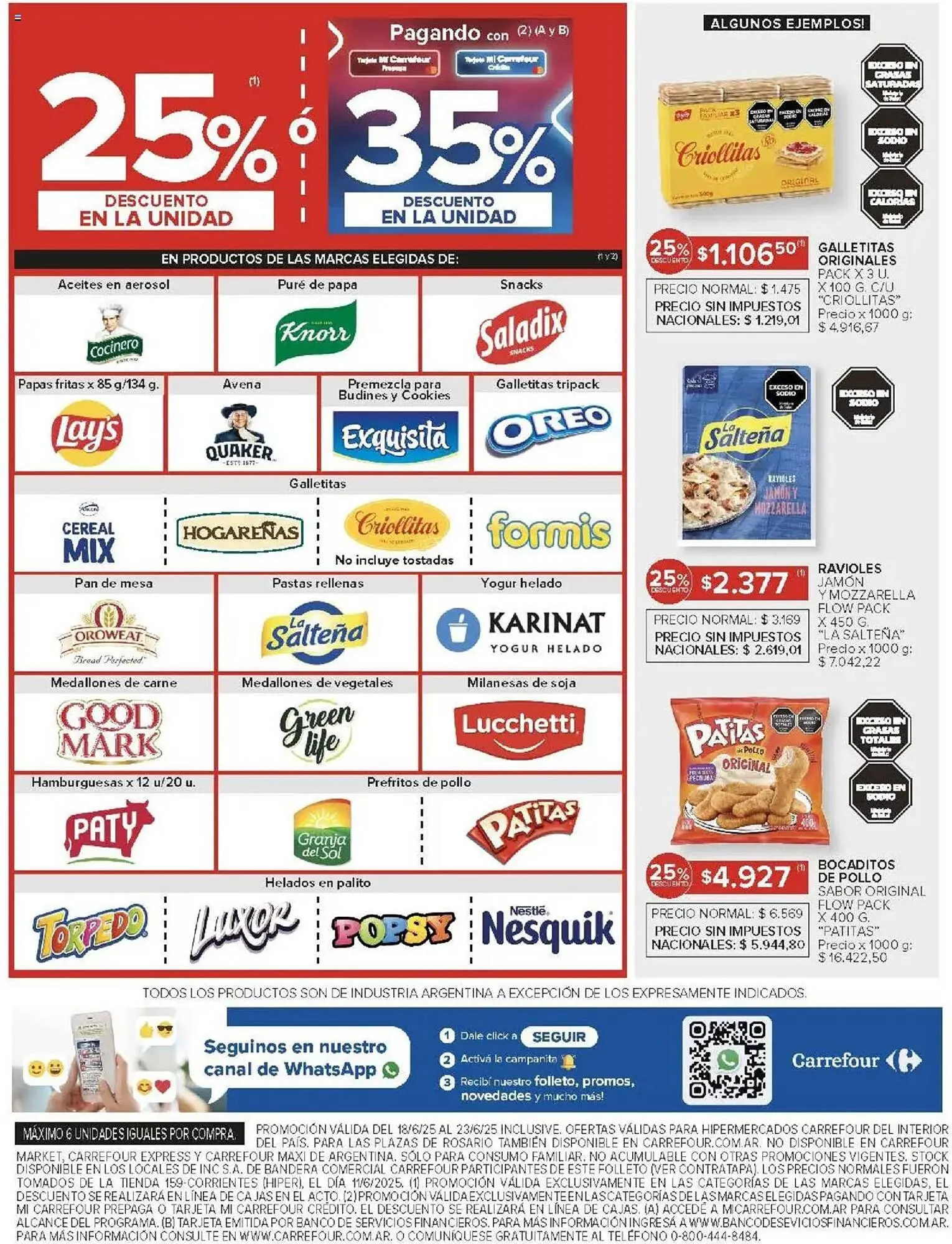 Ofertas de Catálogo Carrefour 18 de junio al 24 de junio 2025 - Página 8 del catálogo