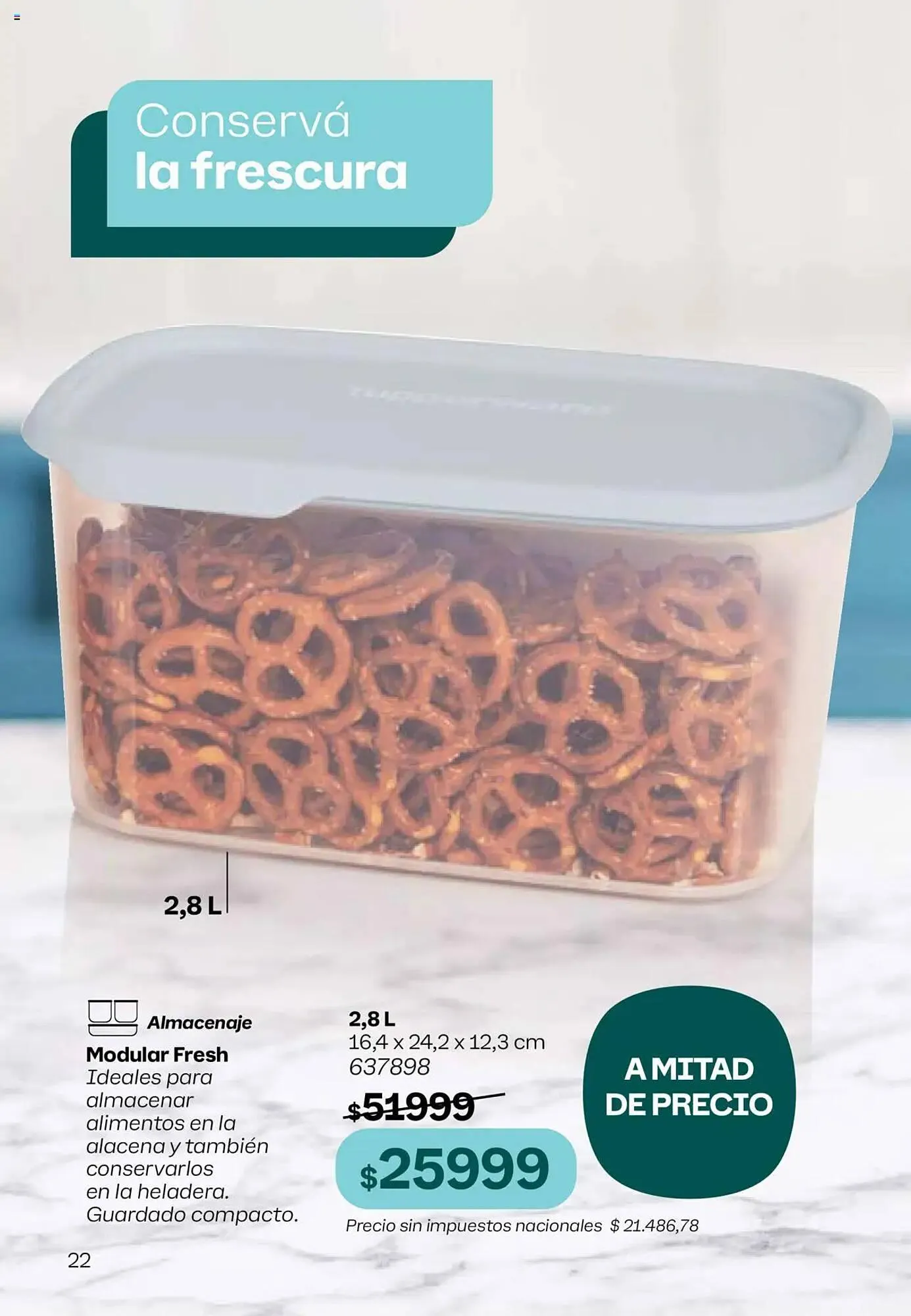 Ofertas de Folleto Tupperware 8 de septiembre al 22 de septiembre 2025 - Página 23 del catálogo