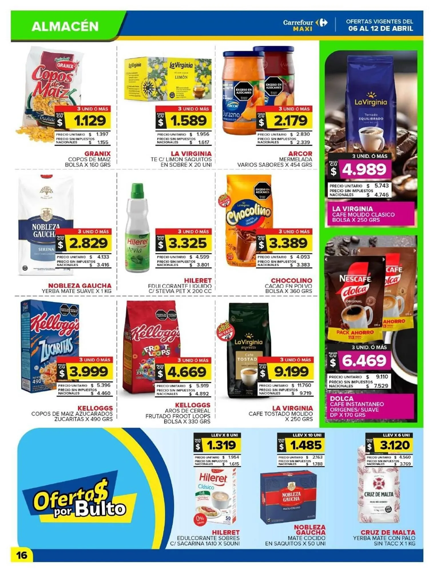 Ofertas de Folleto Carrefour Maxi 6 de abril al 12 de abril 2026 - Página 16 del catálogo