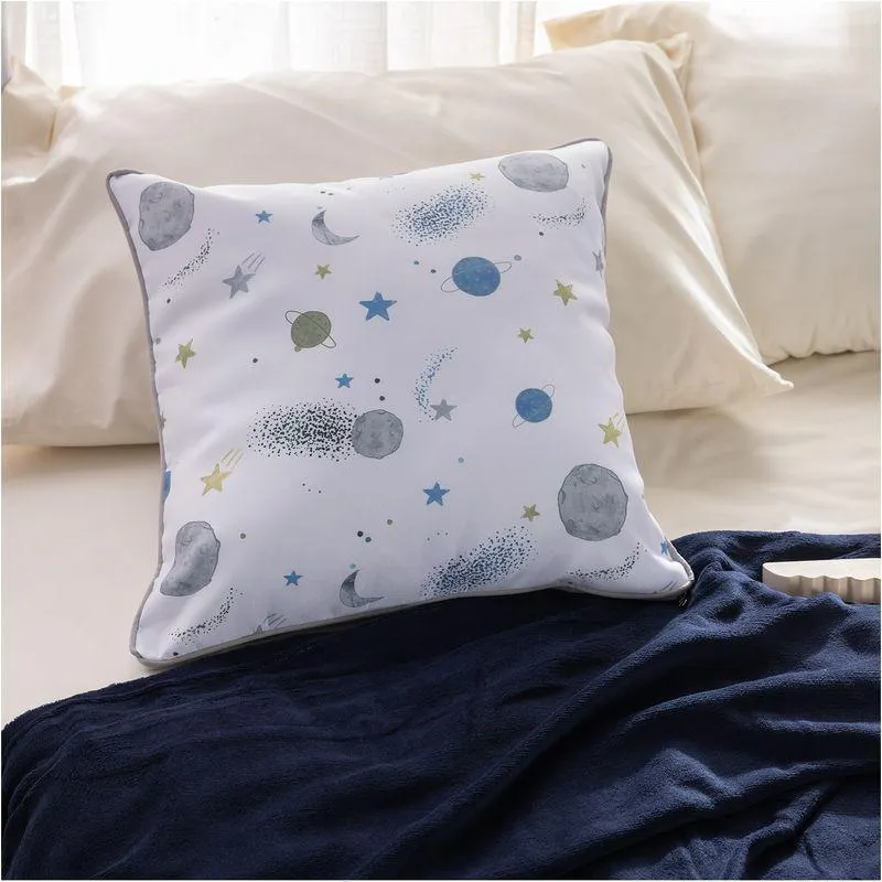 Funda de Almohadón Acuarela Gabardina