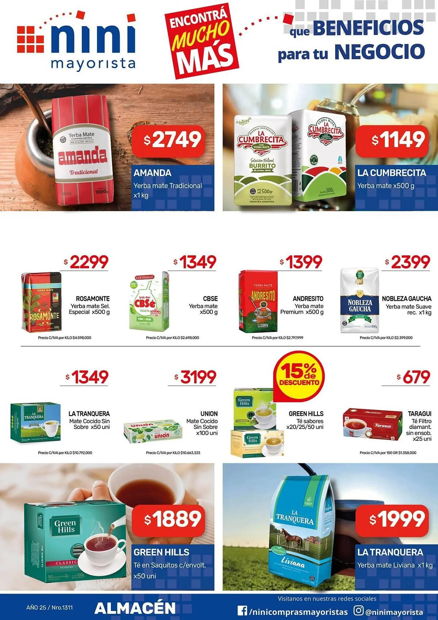 Ofertas de Catálogo Nini Mayorista 9 de junio al 15 de junio 2025 - Página 27 del catálogo