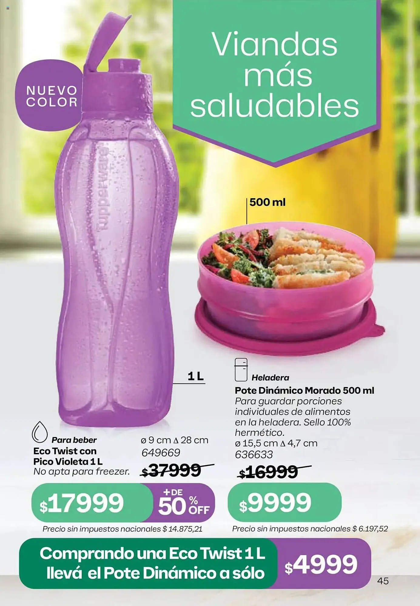 Ofertas de Catálogo Tupperware 11 de agosto al 25 de agosto 2025 - Página 46 del catálogo