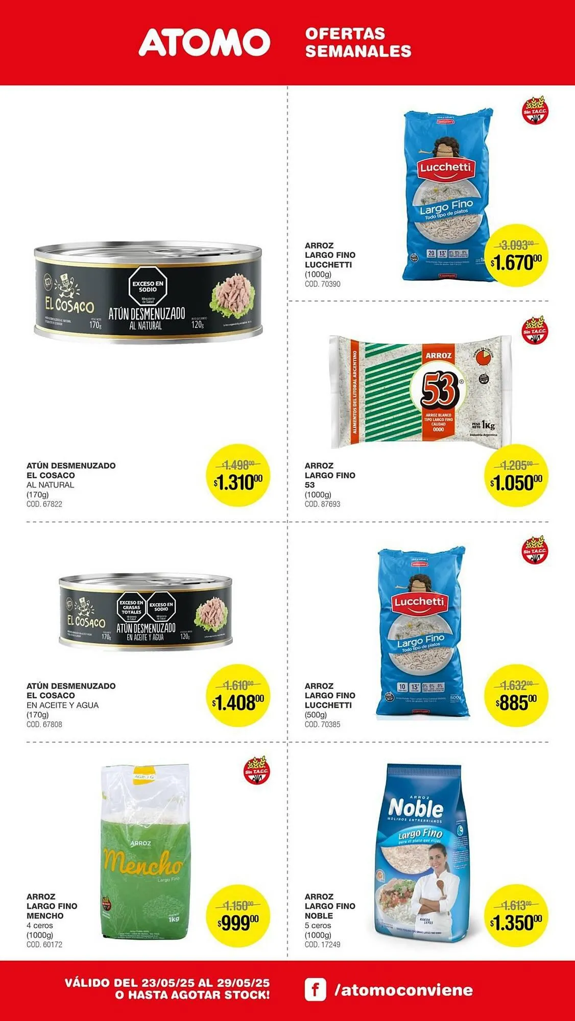 Ofertas de Catálogo Atomo Conviene 23 de mayo al 29 de mayo 2025 - Página 18 del catálogo