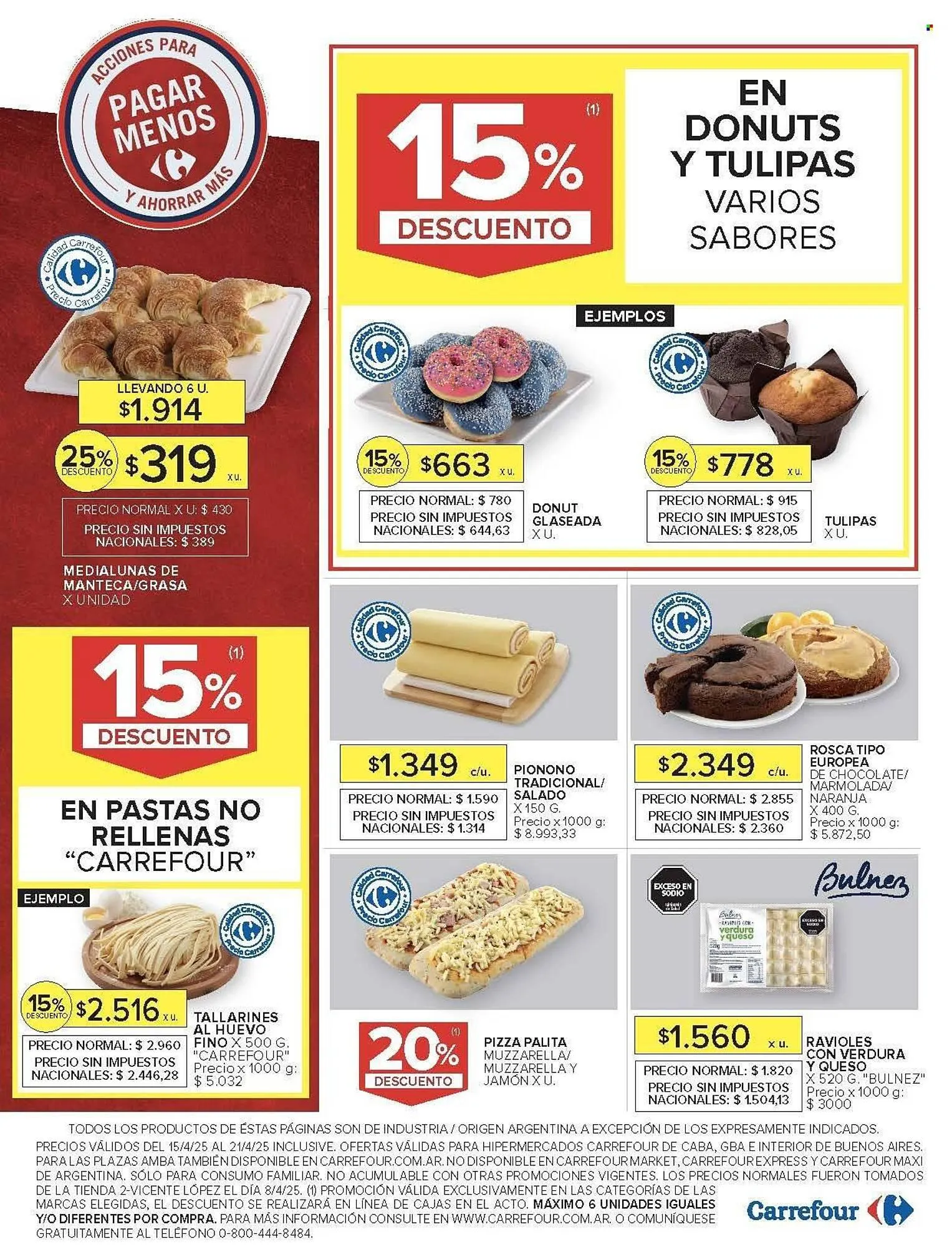 Ofertas de Catálogo Carrefour 15 de abril al 21 de abril 2025 - Página 17 del catálogo