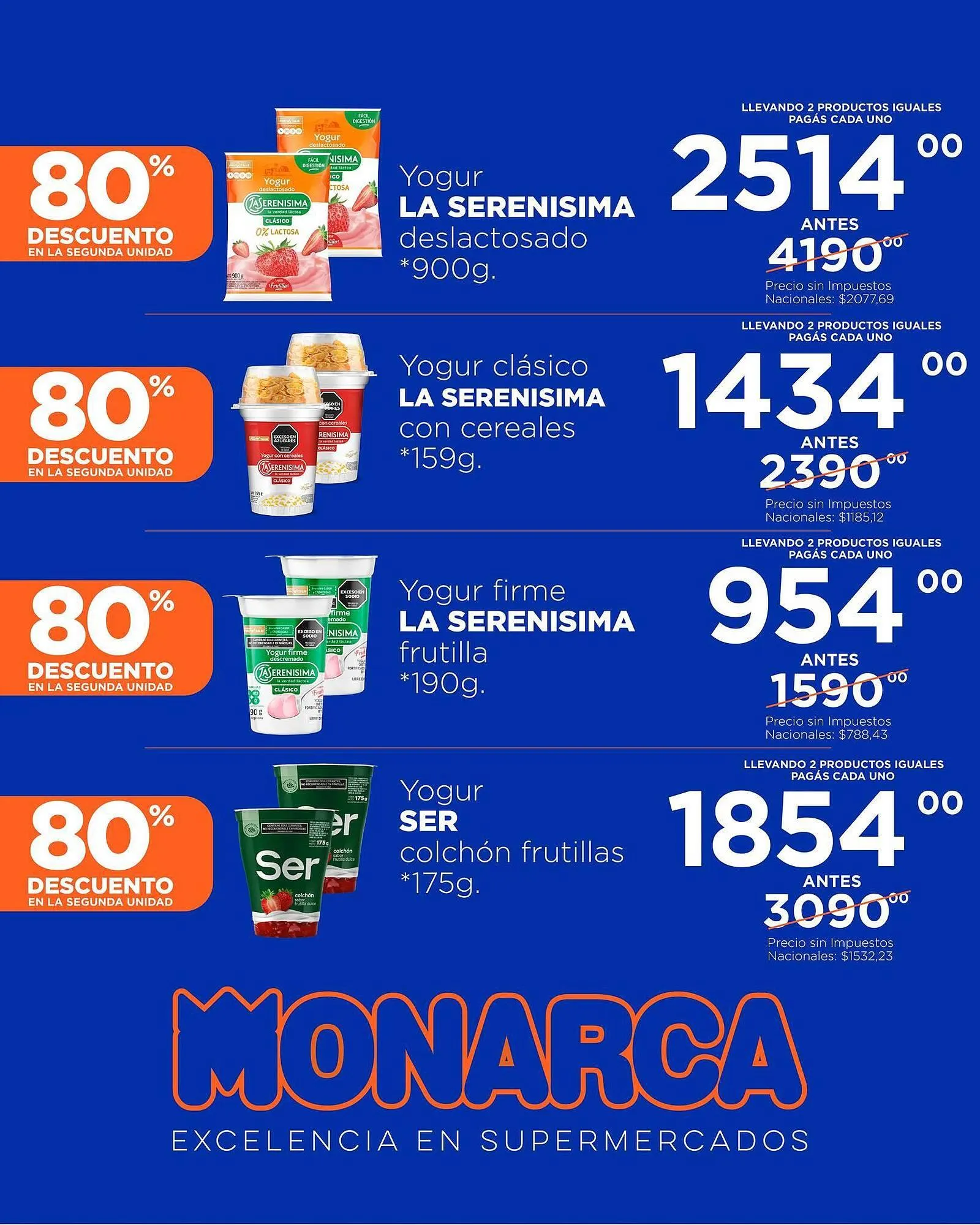 Ofertas de Catálogo Supermercados Monarca 25 de agosto al 31 de agosto 2025 - Página 5 del catálogo