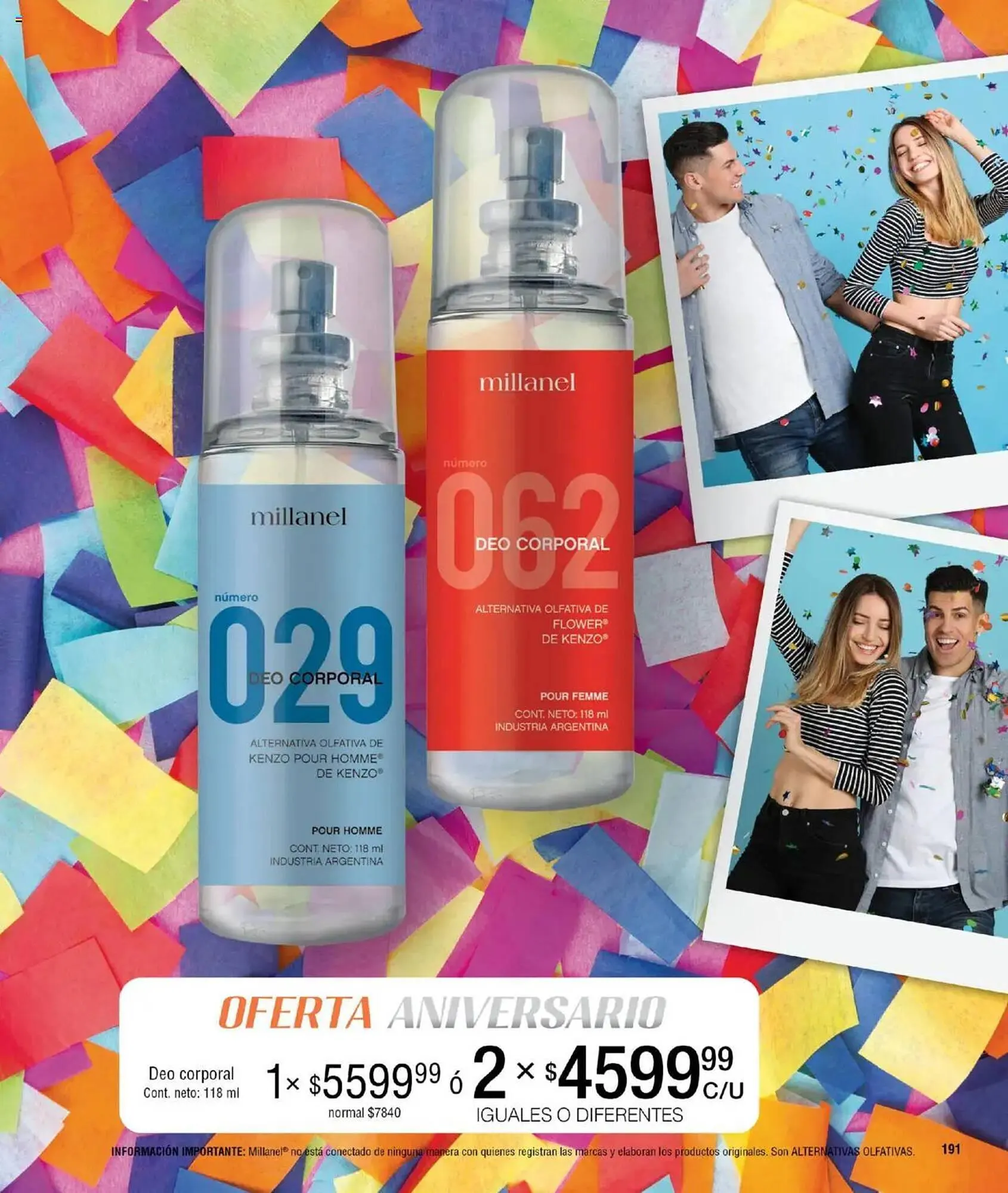 Ofertas de Catálogo Millanel Cosmética 31 de marzo al 27 de abril 2025 - Página 191 del catálogo