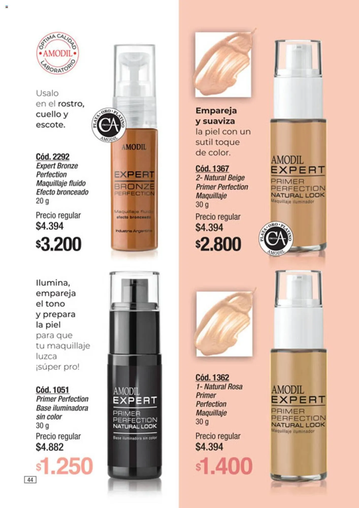 Ofertas de Catálogo Amodil 20 de septiembre al 3 de octubre 2023 - Página 44 del catálogo