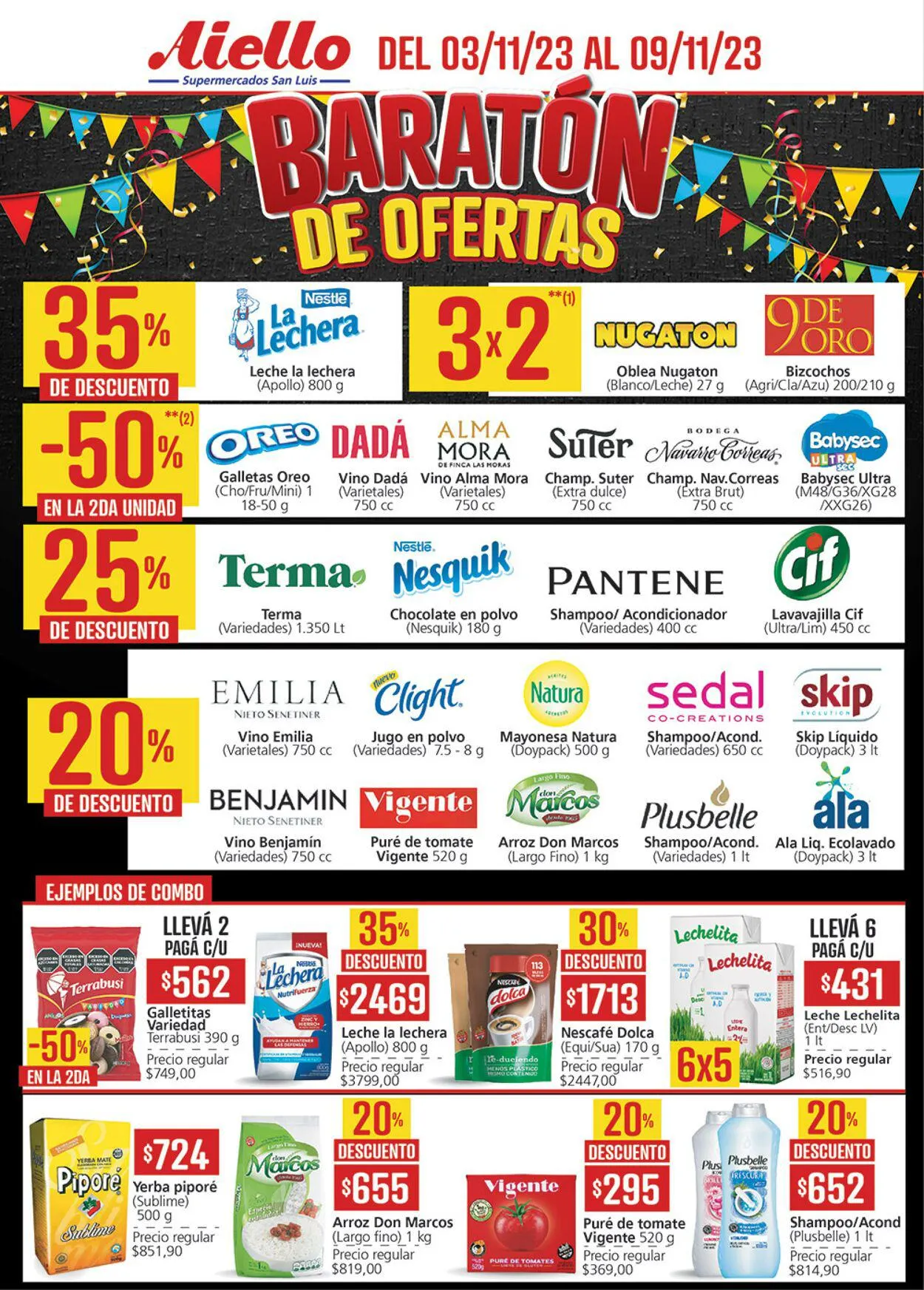 Ofertas de Aiello 6 de noviembre al 9 de noviembre 2023 - Página 1 del catálogo