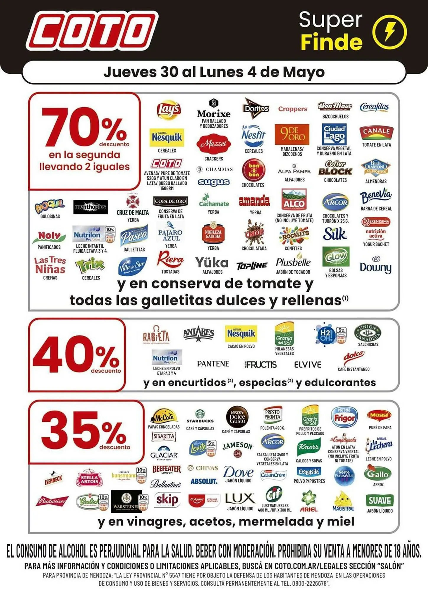 Ofertas de Catálogo Coto 30 de abril al 4 de mayo 2026 - Página 1 del catálogo