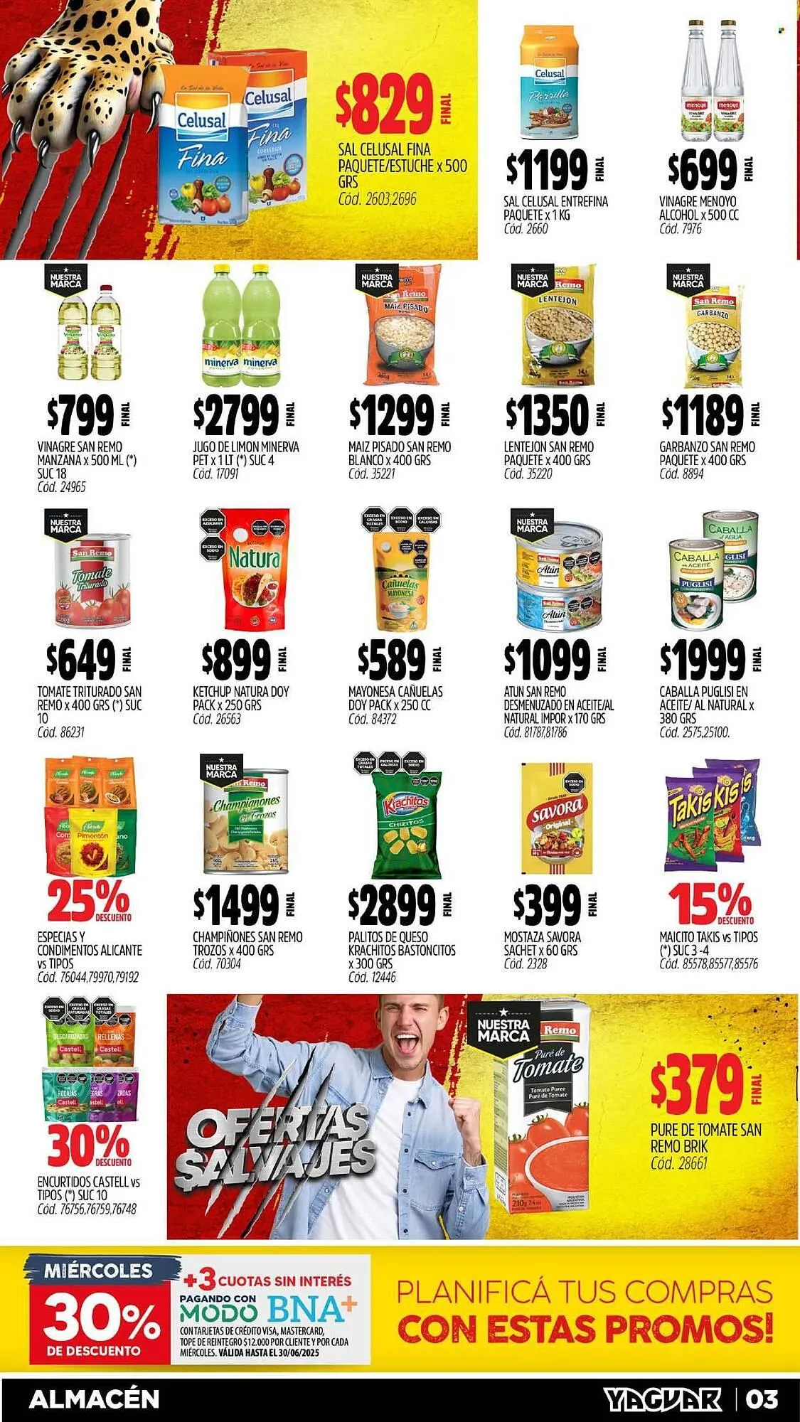 Ofertas de Catálogo Supermercados Yaguar 5 de mayo al 11 de mayo 2025 - Página 3 del catálogo