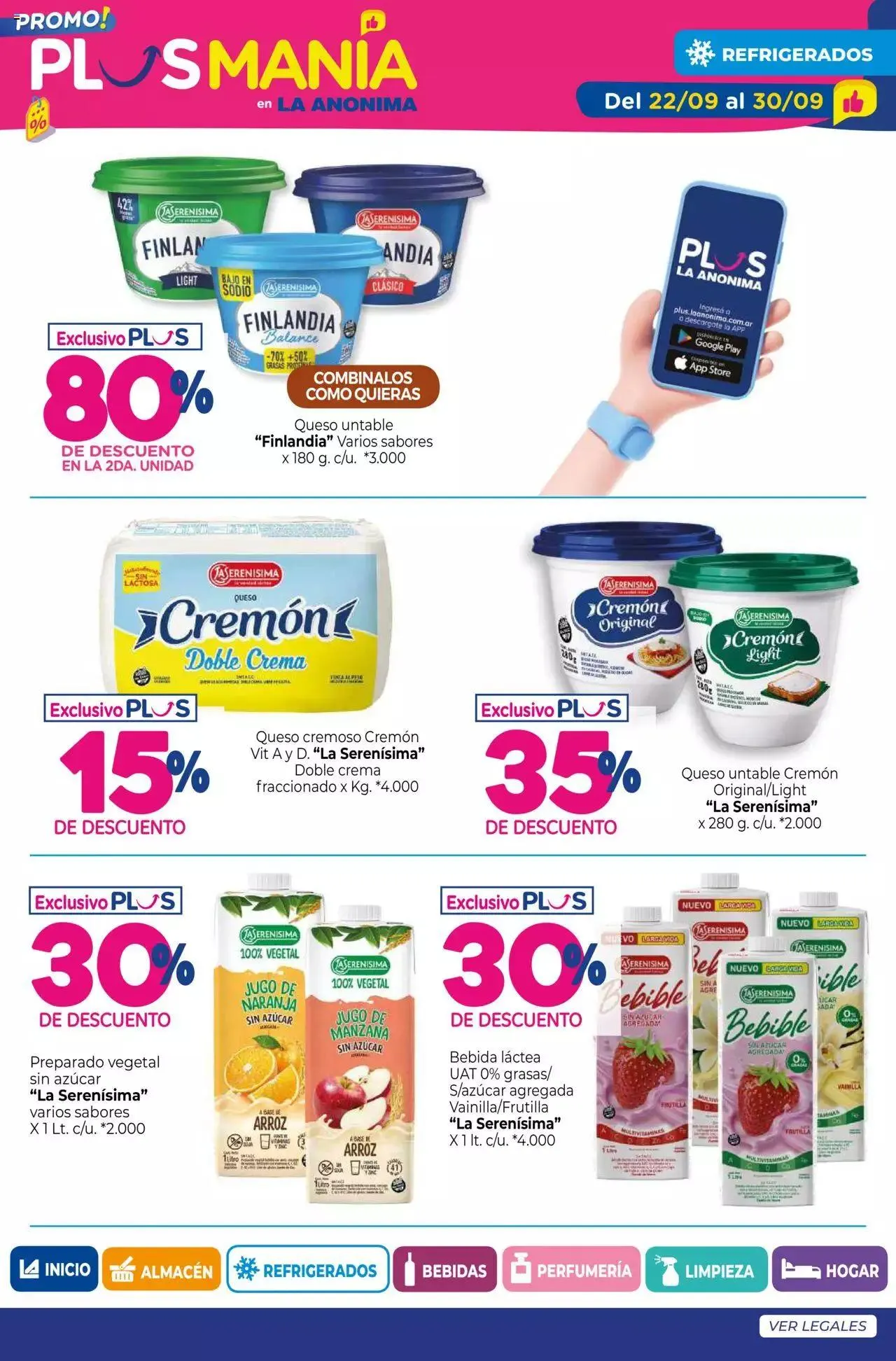 Ofertas de La Anonima - Super Ventajas - Septiembre 2022 22 de septiembre al 30 de septiembre 2023 - Página 20 del catálogo