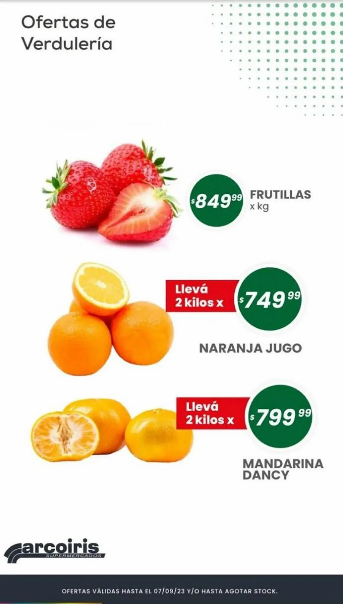 Ofertas de Catálogo Arcoiris Supermercados 5 de septiembre al 7 de septiembre 2023 - Página 2 del catálogo