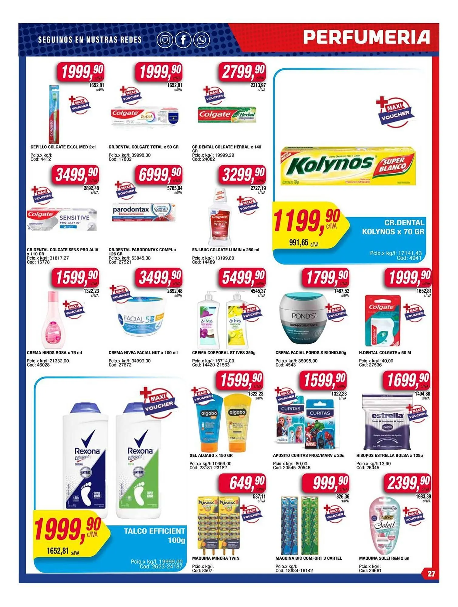 Ofertas de Catálogo Maxiconsumo 14 de julio al 21 de julio 2025 - Página 27 del catálogo