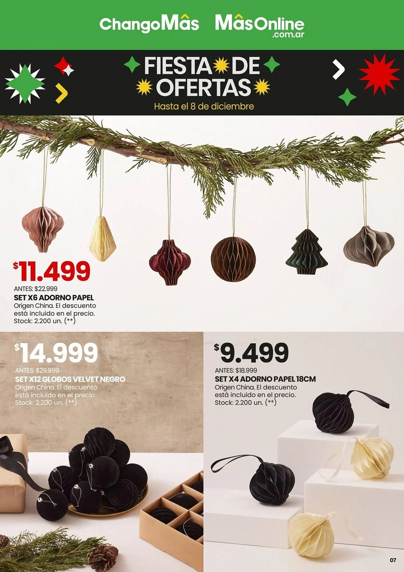 Ofertas de Catálogo Changomas 15 de noviembre al 8 de diciembre 2024 - Página 8 del catálogo