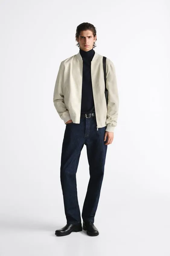 CAZADORA BOMBER BÁSICA