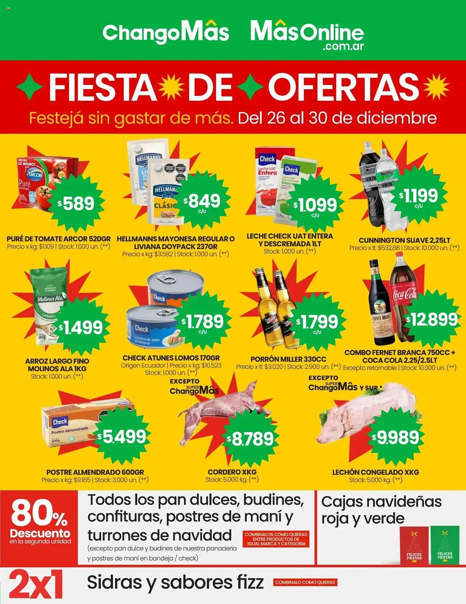 Ofertas de Catálogo Changomas 26 de diciembre al 30 de diciembre 2024 - Página 1 del catálogo