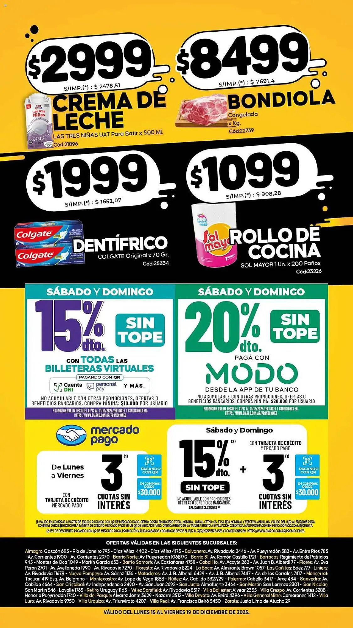 Ofertas de Catálogo Diarco 15 de diciembre al 19 de diciembre 2025 - Página 2 del catálogo