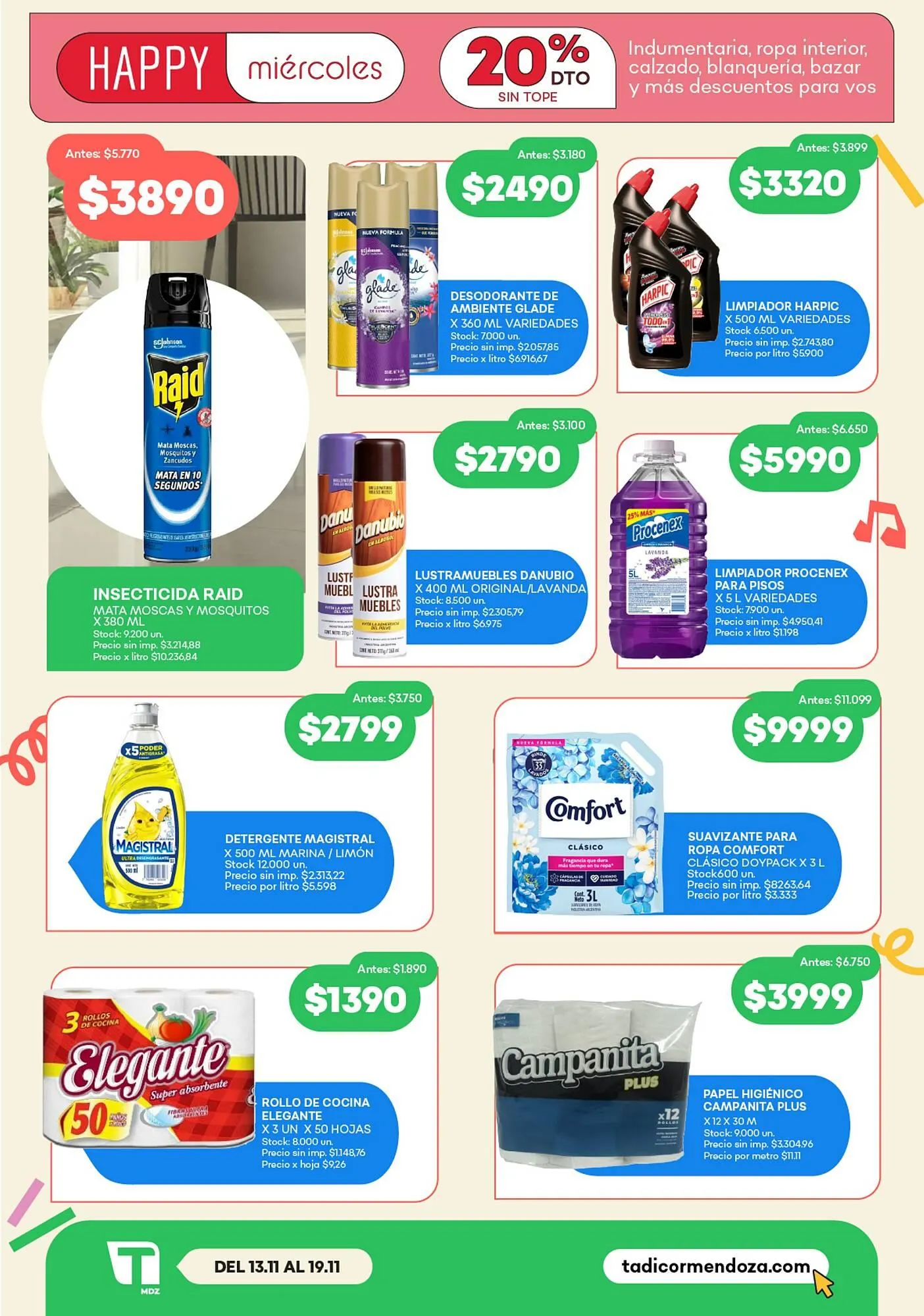 Ofertas de Catálogo Supermercados Tadicor 12 de noviembre al 19 de noviembre 2025 - Página 6 del catálogo