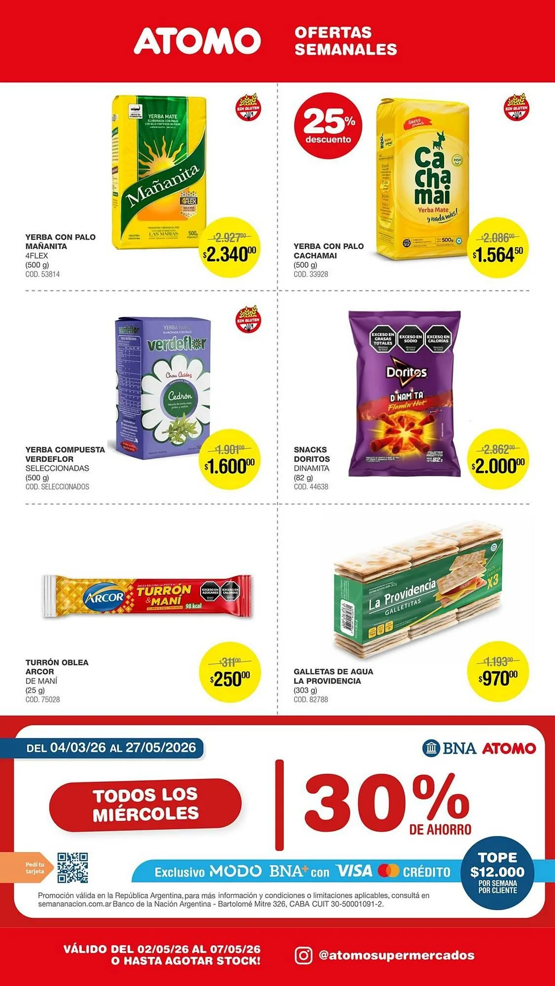 Ofertas de Catálogo Atomo Conviene 1 de mayo al 7 de mayo 2026 - Página 7 del catálogo