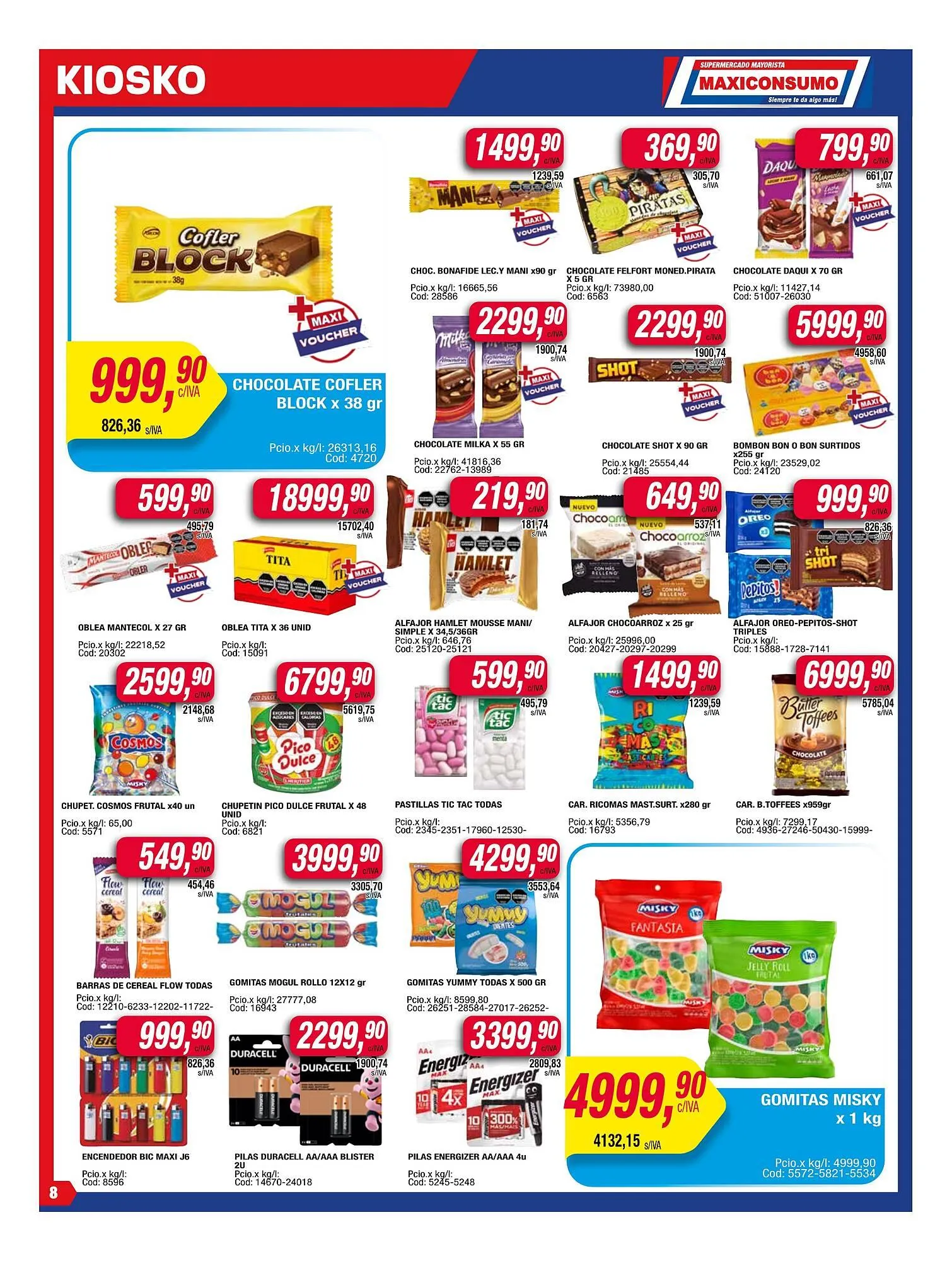 Ofertas de Catálogo Maxiconsumo 28 de julio al 4 de agosto 2025 - Página 8 del catálogo