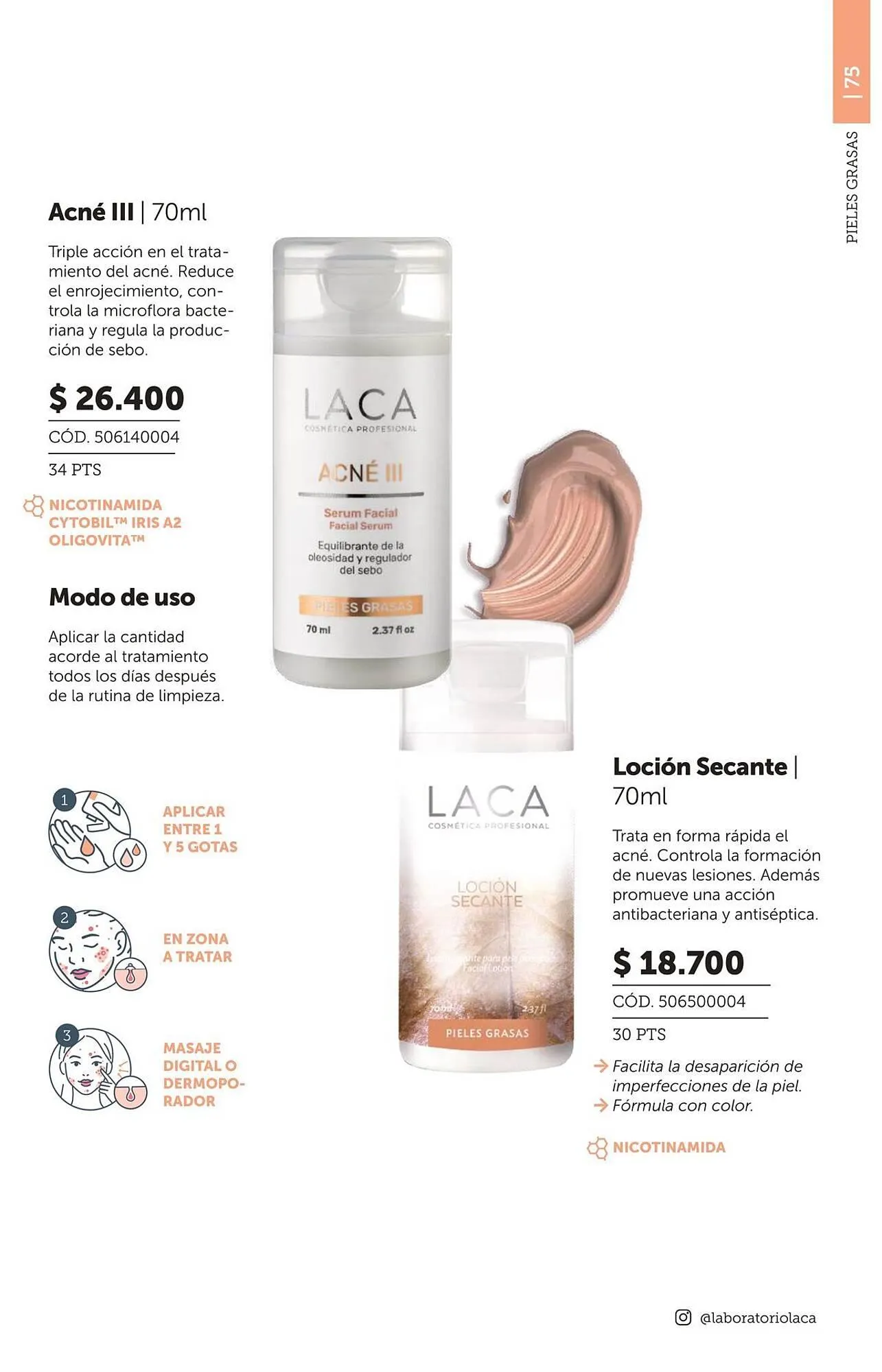 Ofertas de Catálogo Laboratorio LACA 8 de mayo al 31 de mayo 2025 - Página 75 del catálogo