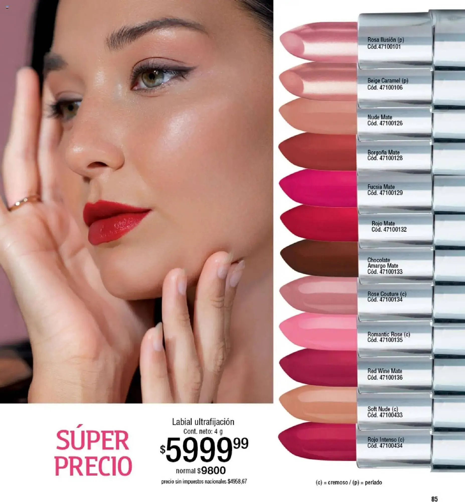 Ofertas de Catálogo Millanel Cosmética 5 de enero al 1 de febrero 2026 - Página 85 del catálogo