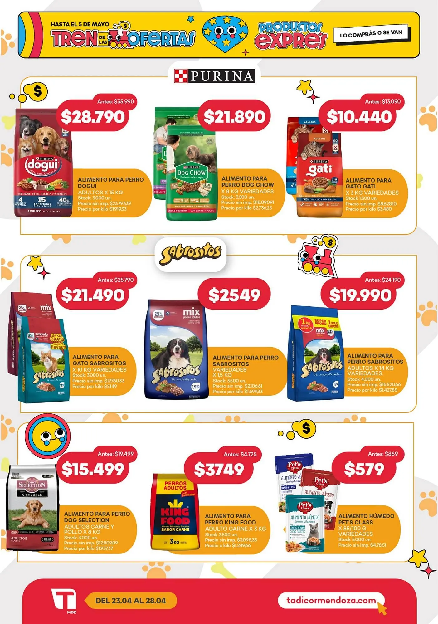 Ofertas de Catálogo Supermercados Tadicor 22 de abril al 28 de abril 2026 - Página 3 del catálogo