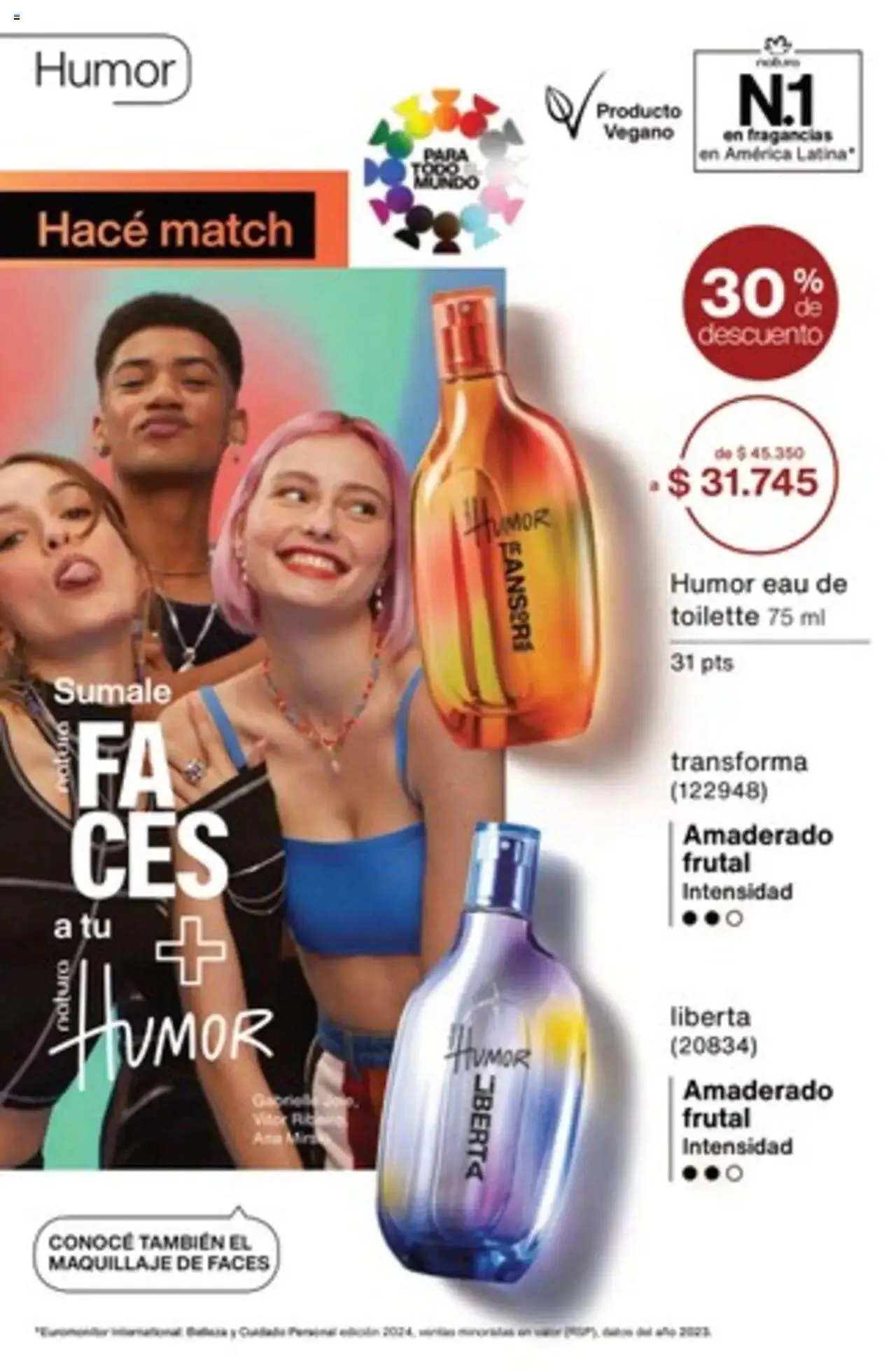 Ofertas de Catálogo Natura Ciclo 14 16 de septiembre al 31 de diciembre 2024 - Página 76 del catálogo