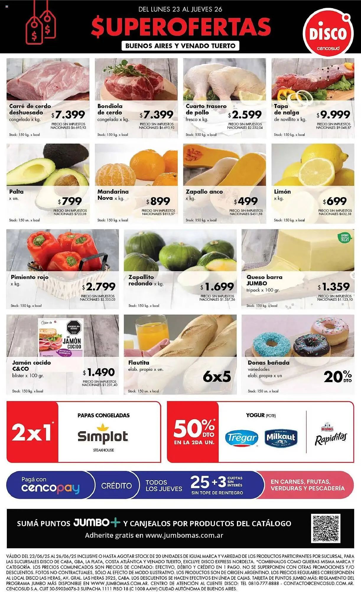 Ofertas de Catálogo Disco 23 de junio al 26 de junio 2025 - Página 1 del catálogo