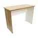 Escritorio Dualis de melamina roble miel