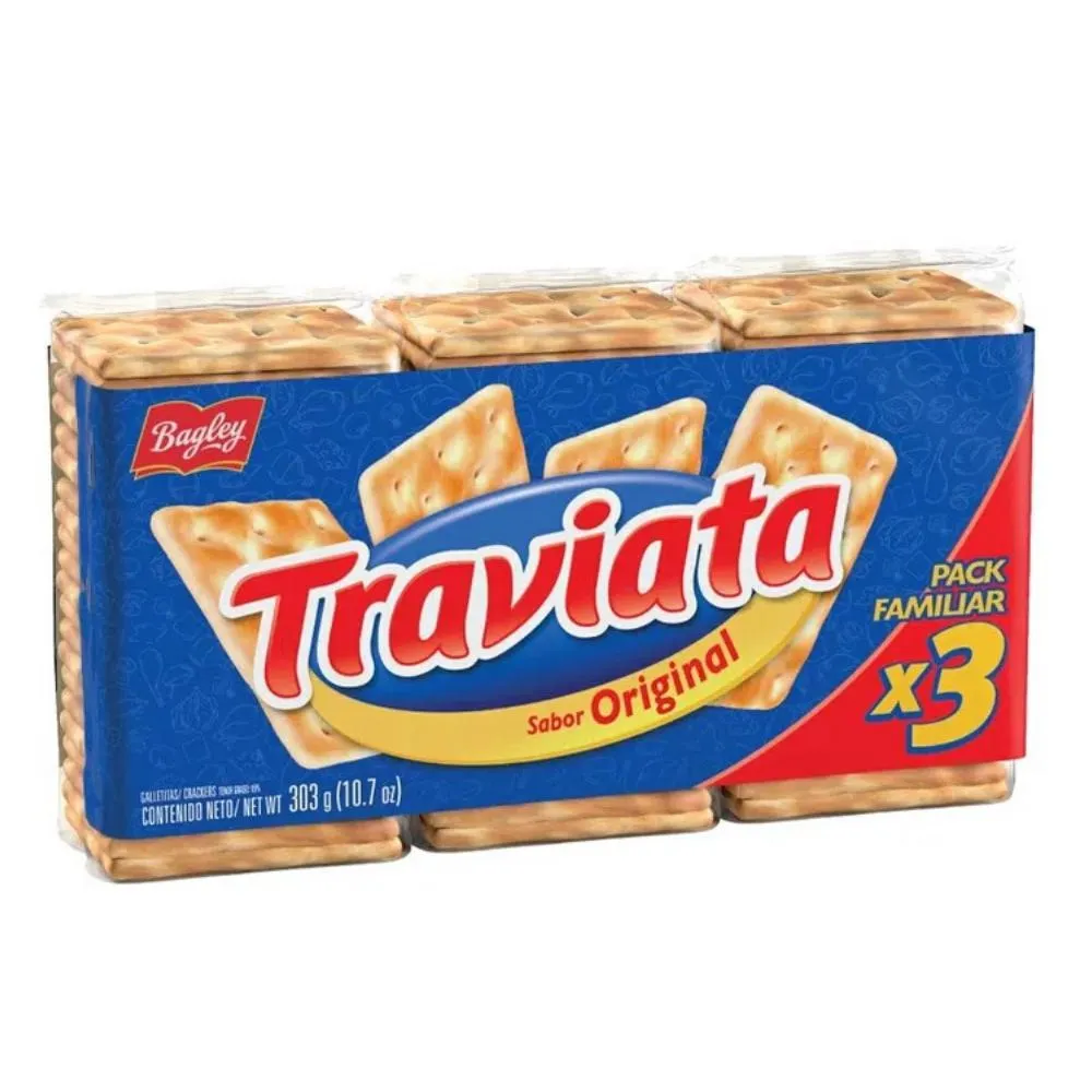 GALLLETITAS BAGLEY TRAVIATA X 303Grs