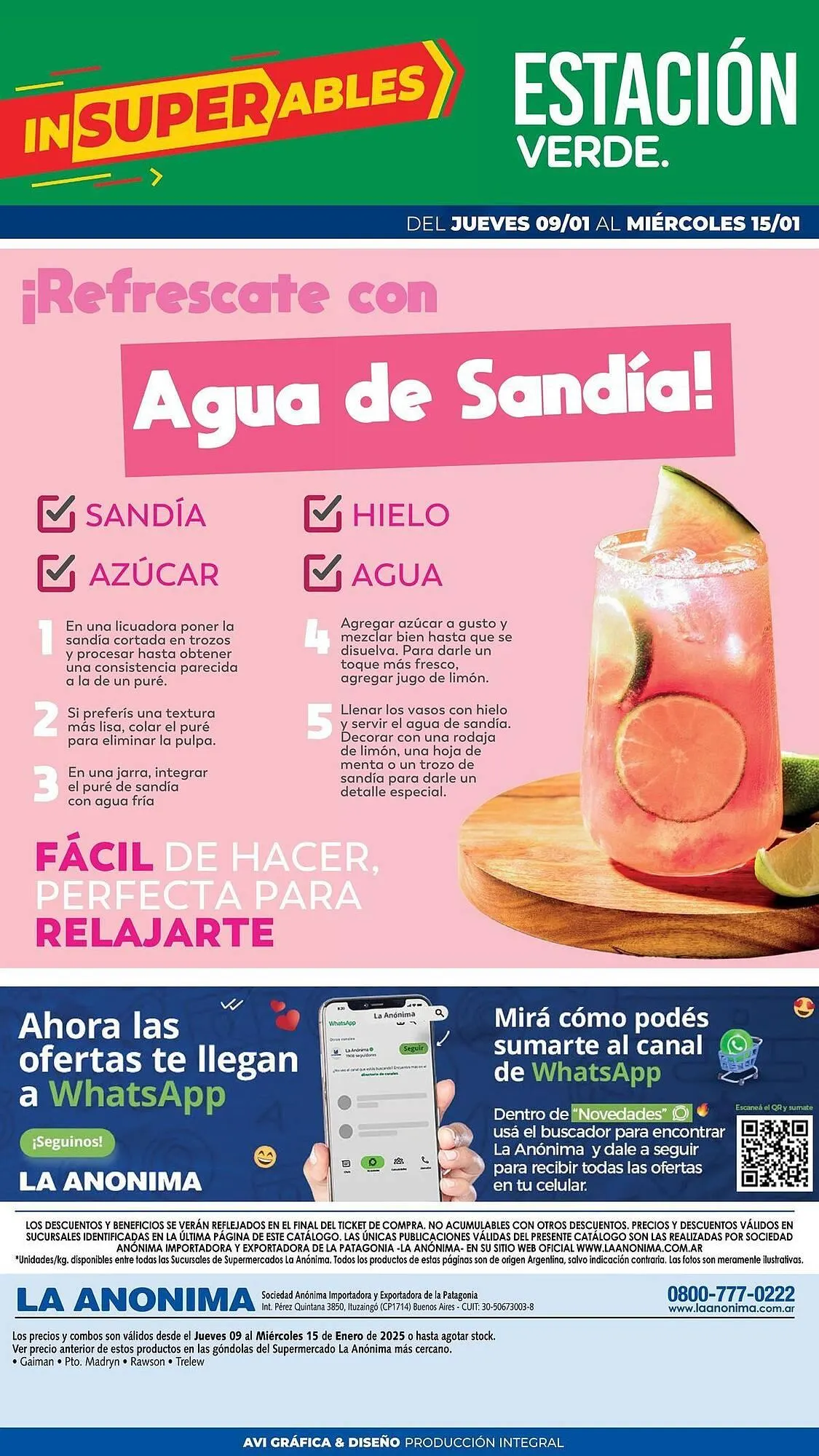 Ofertas de Catálogo La Anonima 9 de enero al 16 de enero 2025 - Página 5 del catálogo