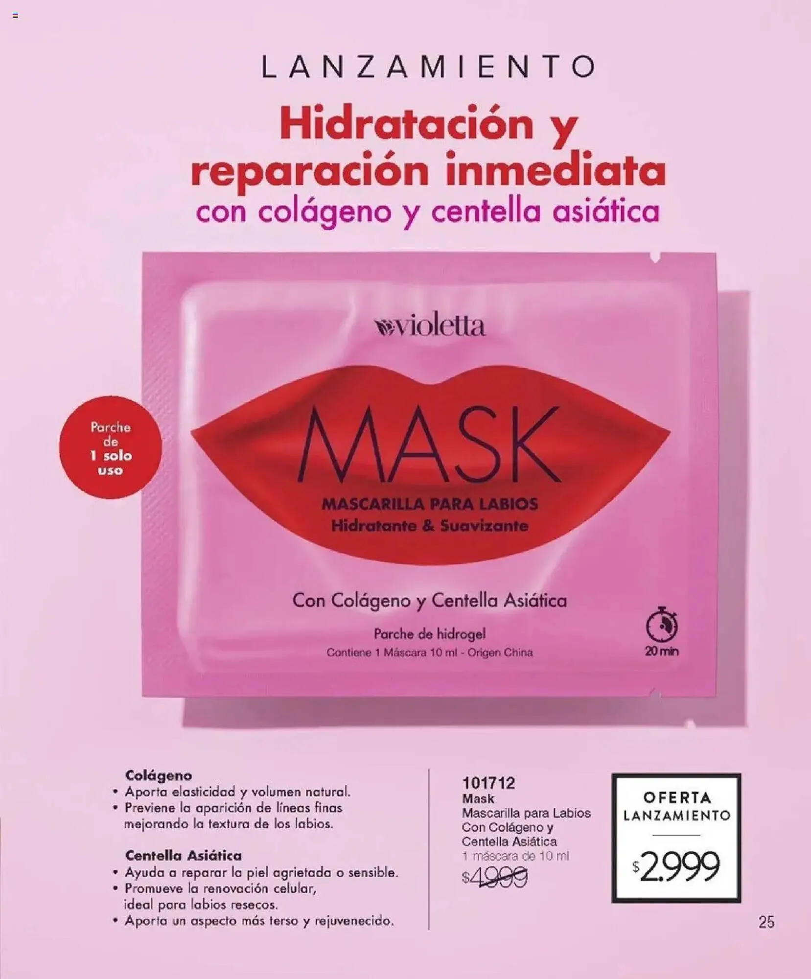 Ofertas de Catálogo Violetta Cosméticos 19 de septiembre al 10 de octubre 2025 - Página 25 del catálogo
