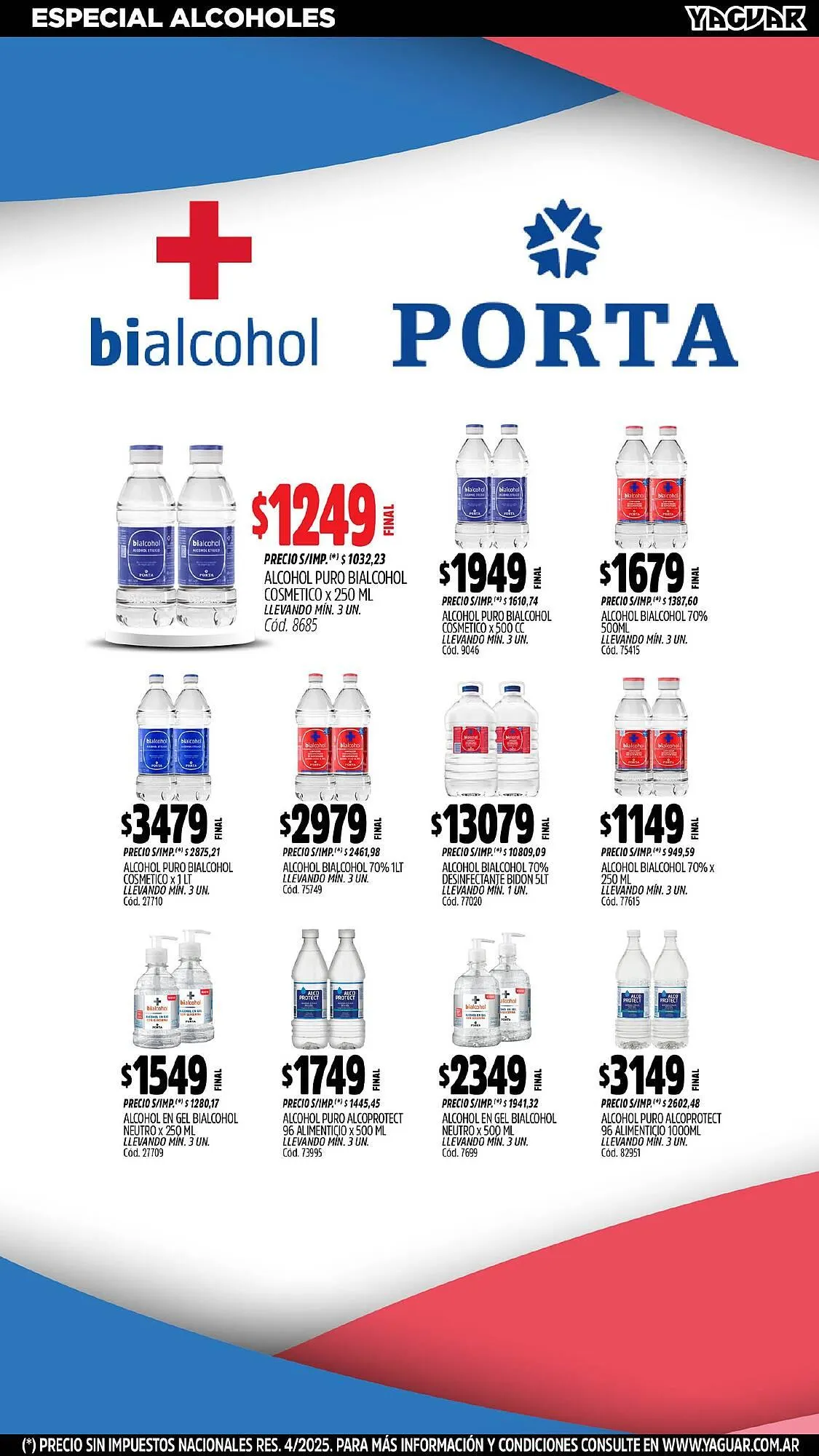 Ofertas de Catálogo Supermercados Yaguar 21 de julio al 28 de julio 2025 - Página 21 del catálogo