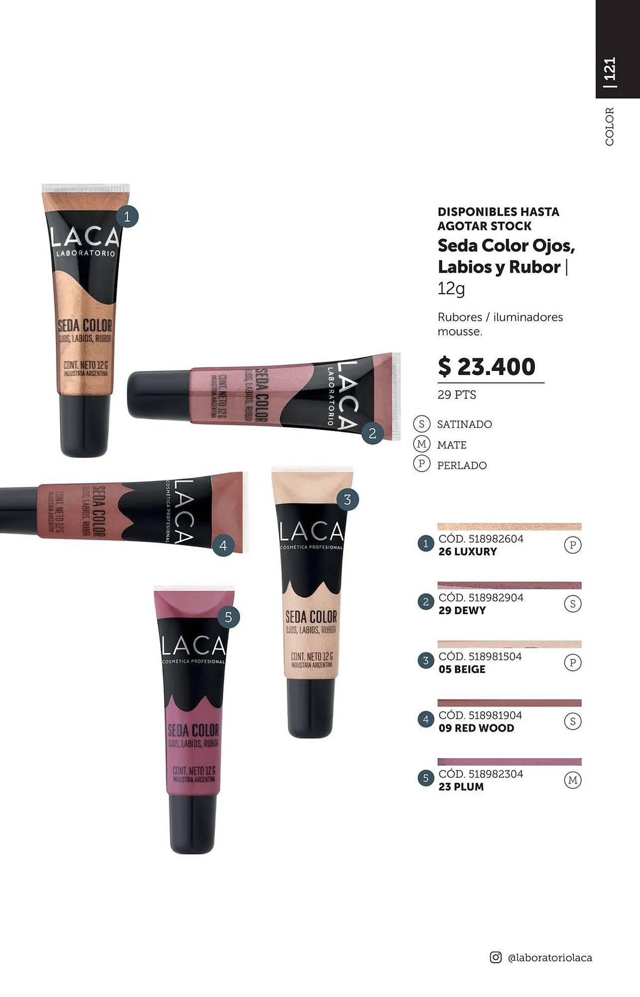 Ofertas de Catálogo Laboratorio LACA 3 de octubre al 31 de enero 2026 - Página 121 del catálogo