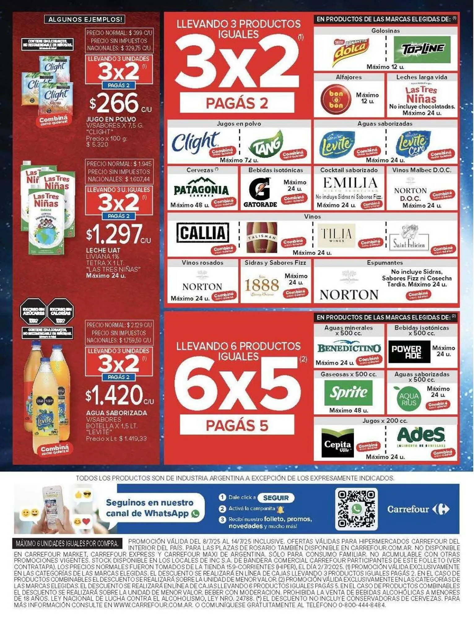 Ofertas de Catálogo Carrefour 8 de julio al 14 de julio 2025 - Página 8 del catálogo