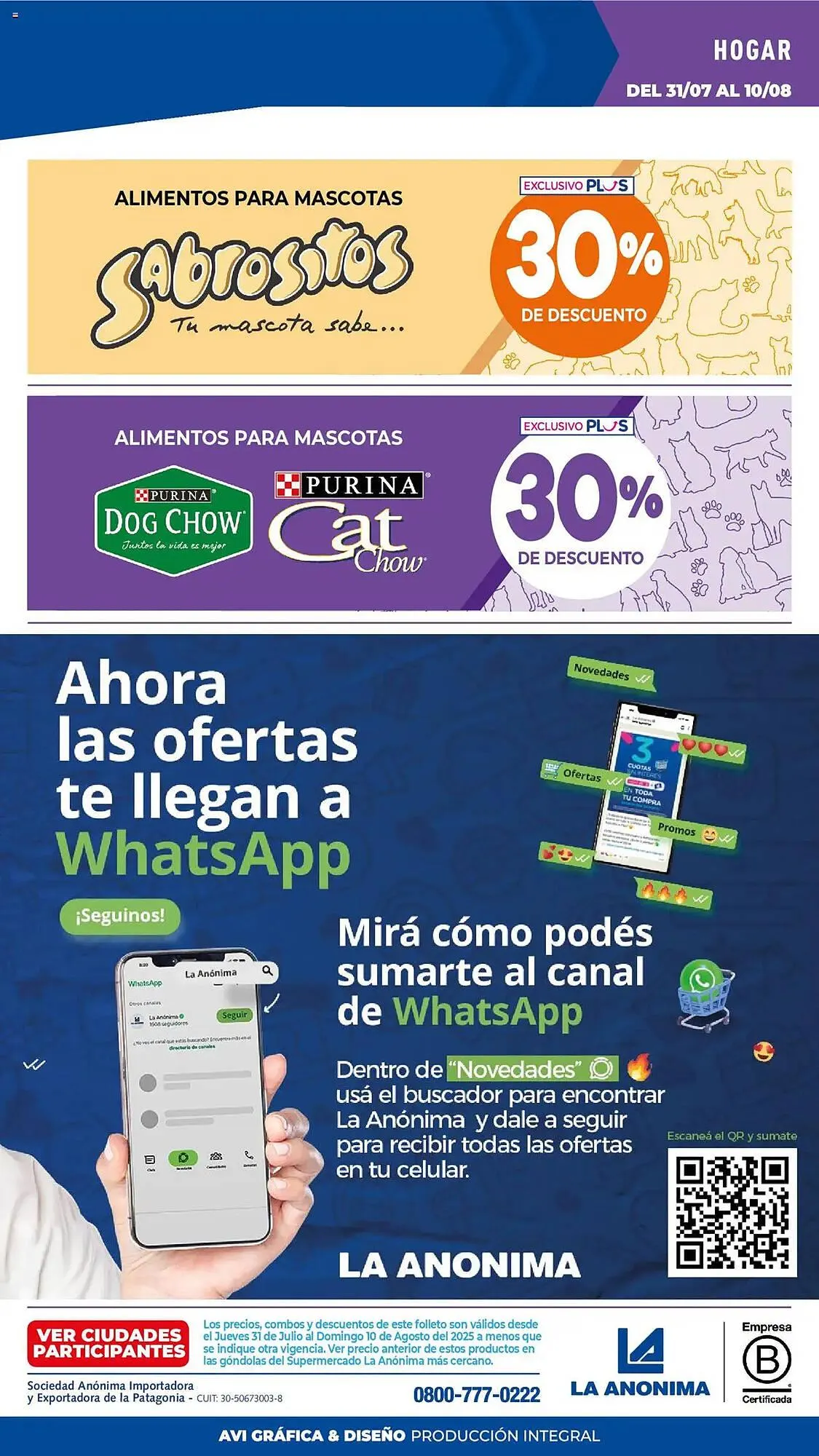 Ofertas de Catálogo La Anonima 31 de julio al 11 de agosto 2025 - Página 38 del catálogo