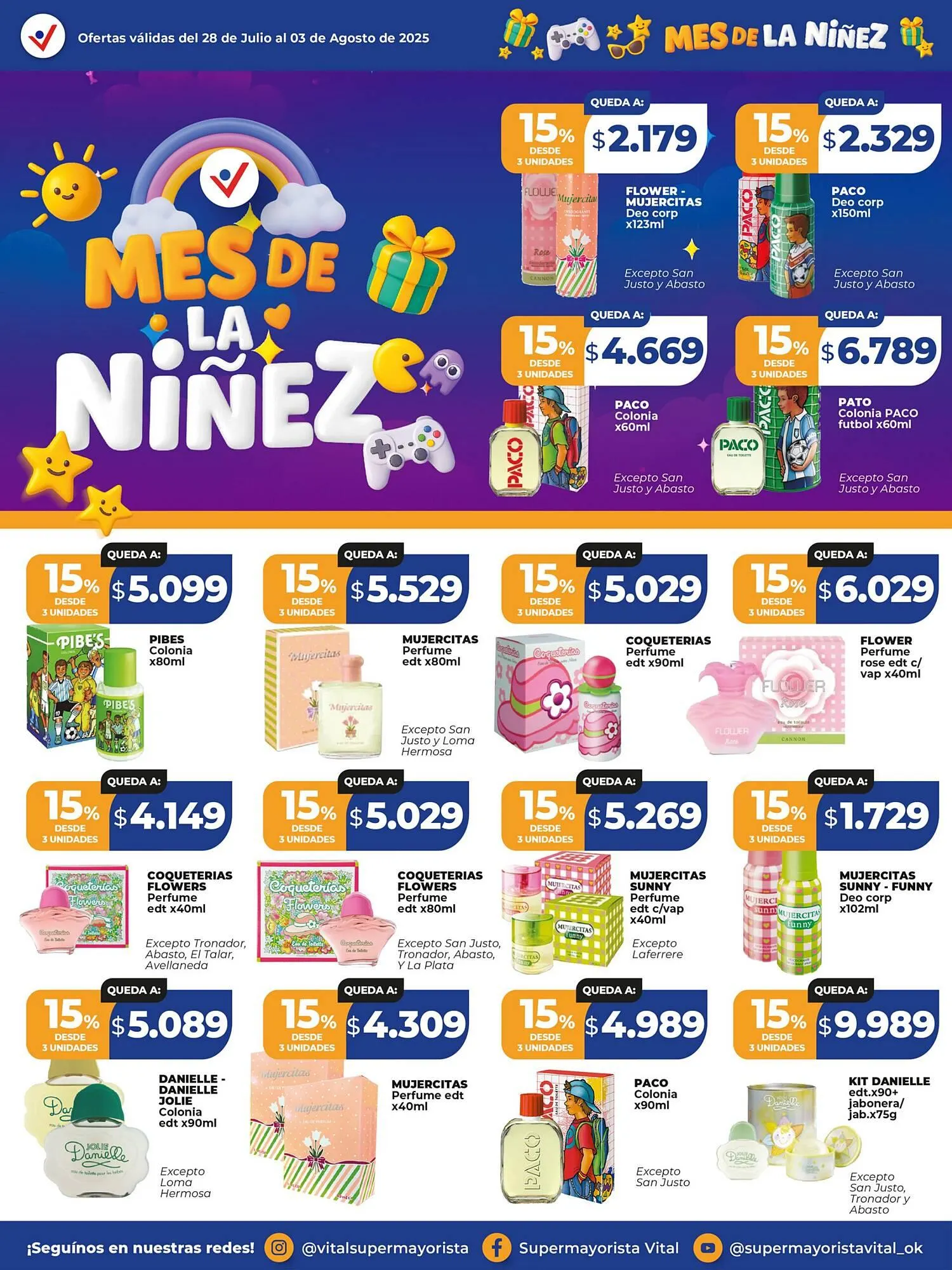 Ofertas de Catálogo Supermayorista Vital 28 de julio al 3 de agosto 2025 - Página 7 del catálogo
