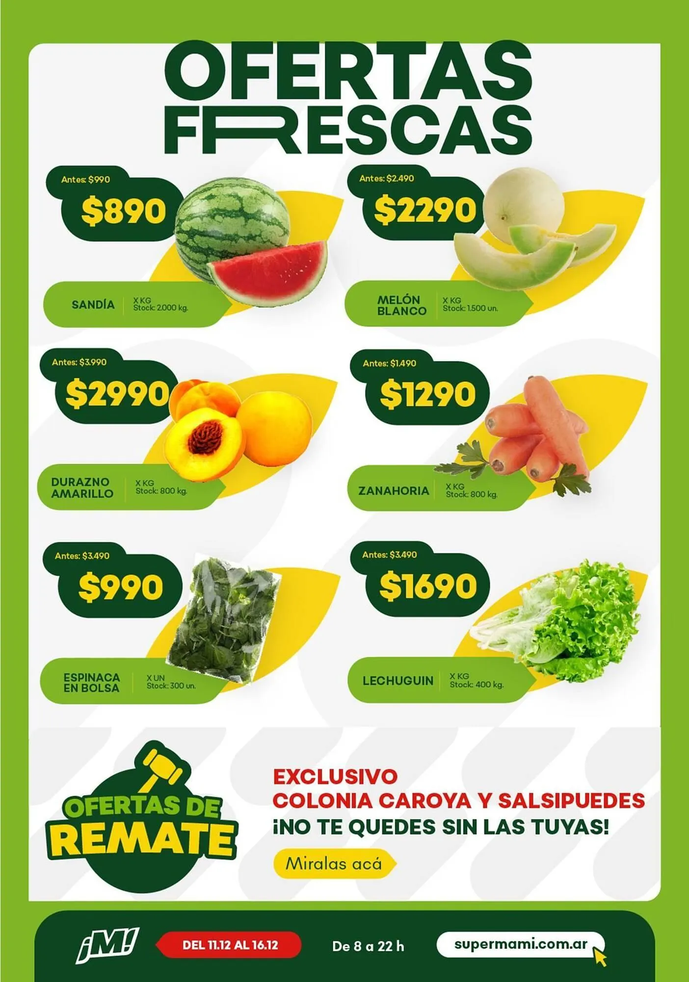 Ofertas de Catálogo Super MAMI 12 de diciembre al 16 de diciembre 2025 - Página 6 del catálogo