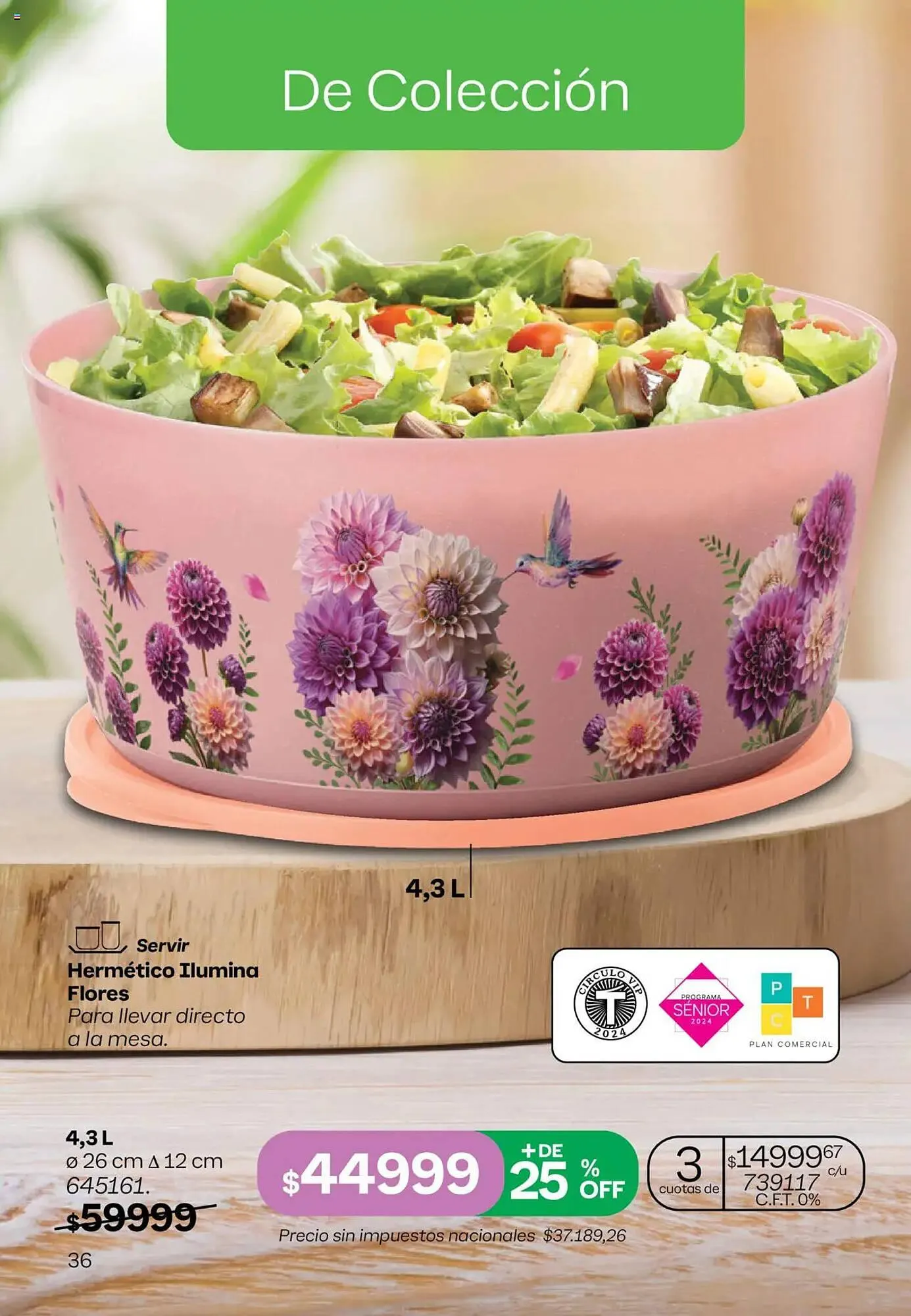 Ofertas de Catálogo Tupperware 23 de julio al 6 de agosto 2025 - Página 37 del catálogo