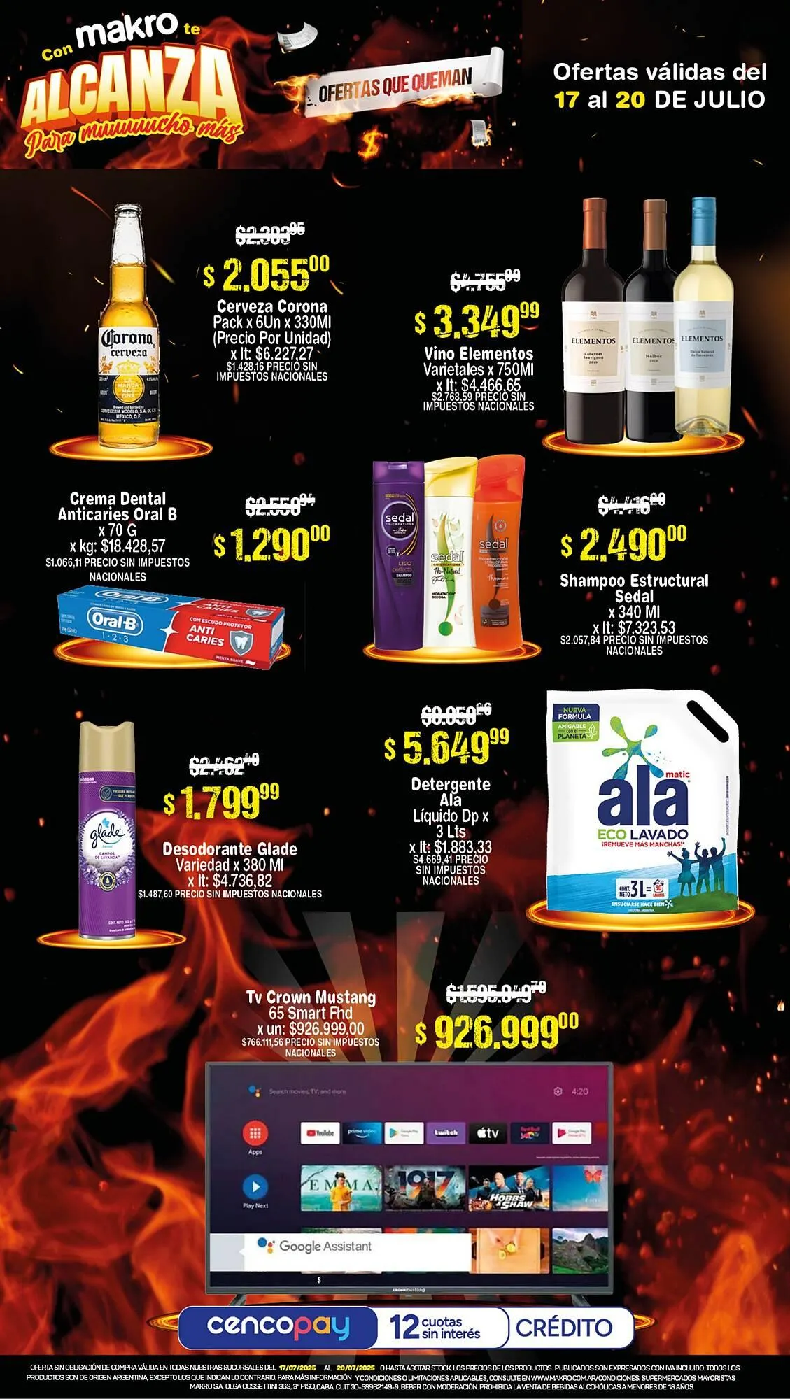 Ofertas de Catálogo Makro 17 de julio al 20 de julio 2025 - Página 2 del catálogo