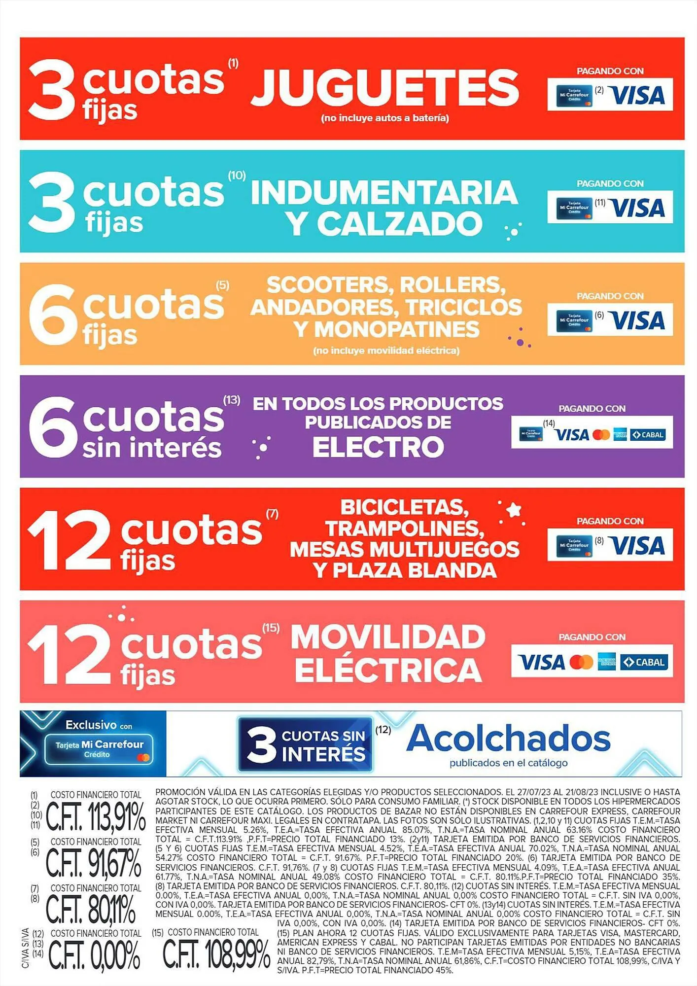 Ofertas de Catálogo Carrefour 27 de julio al 21 de agosto 2023 - Página 2 del catálogo