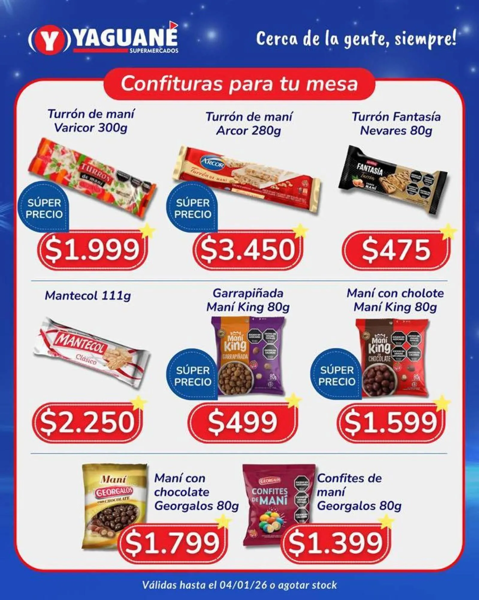 Ofertas de Catálogo Yaguane Supermercados 4 de enero al 26 de enero 2026 - Página 3 del catálogo