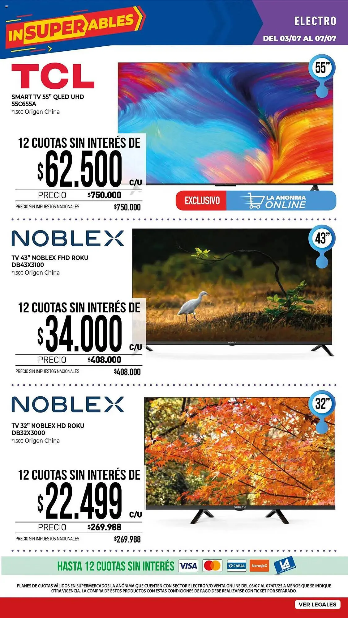 Ofertas de Catálogo La Anonima 3 de julio al 13 de julio 2025 - Página 37 del catálogo