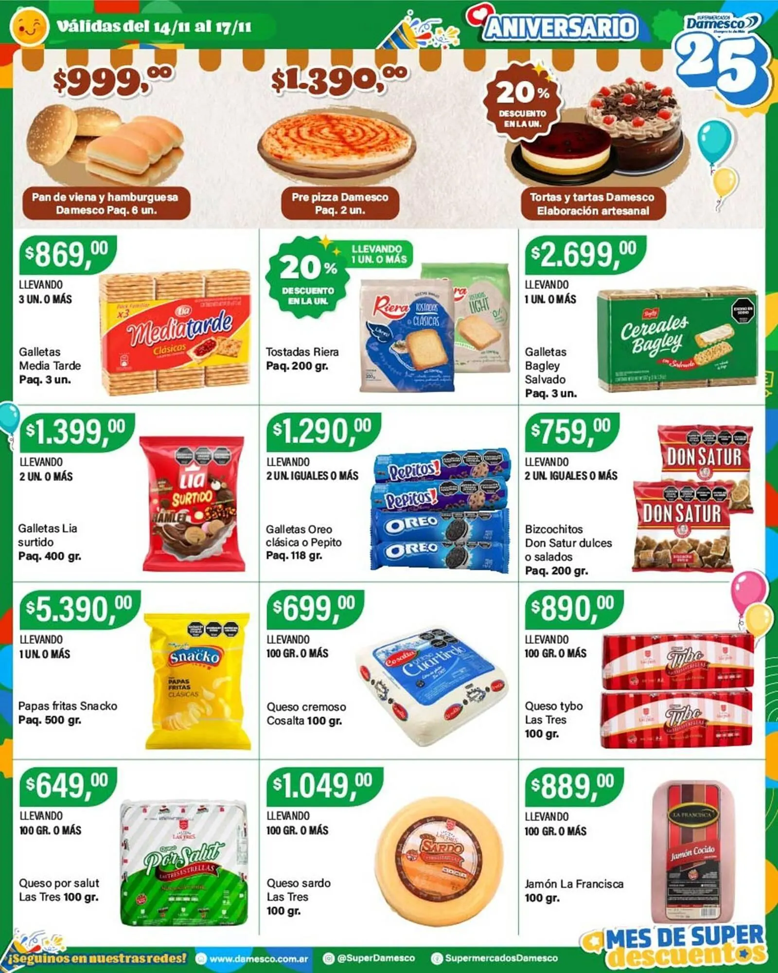 Ofertas de Catálogo Supermercados Damesco 14 de noviembre al 17 de noviembre 2025 - Página 5 del catálogo