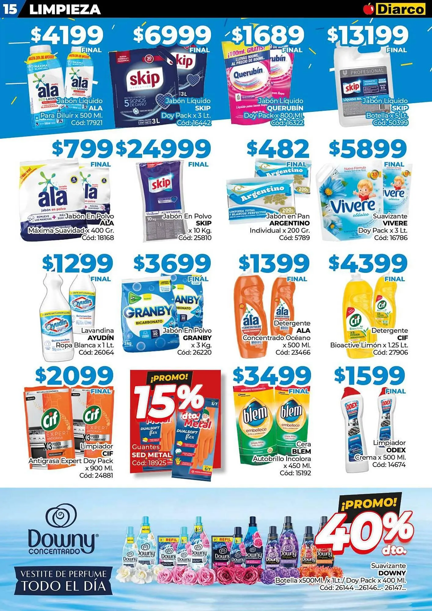 Ofertas de Catálogo Diarco 17 de marzo al 23 de marzo 2025 - Página 15 del catálogo