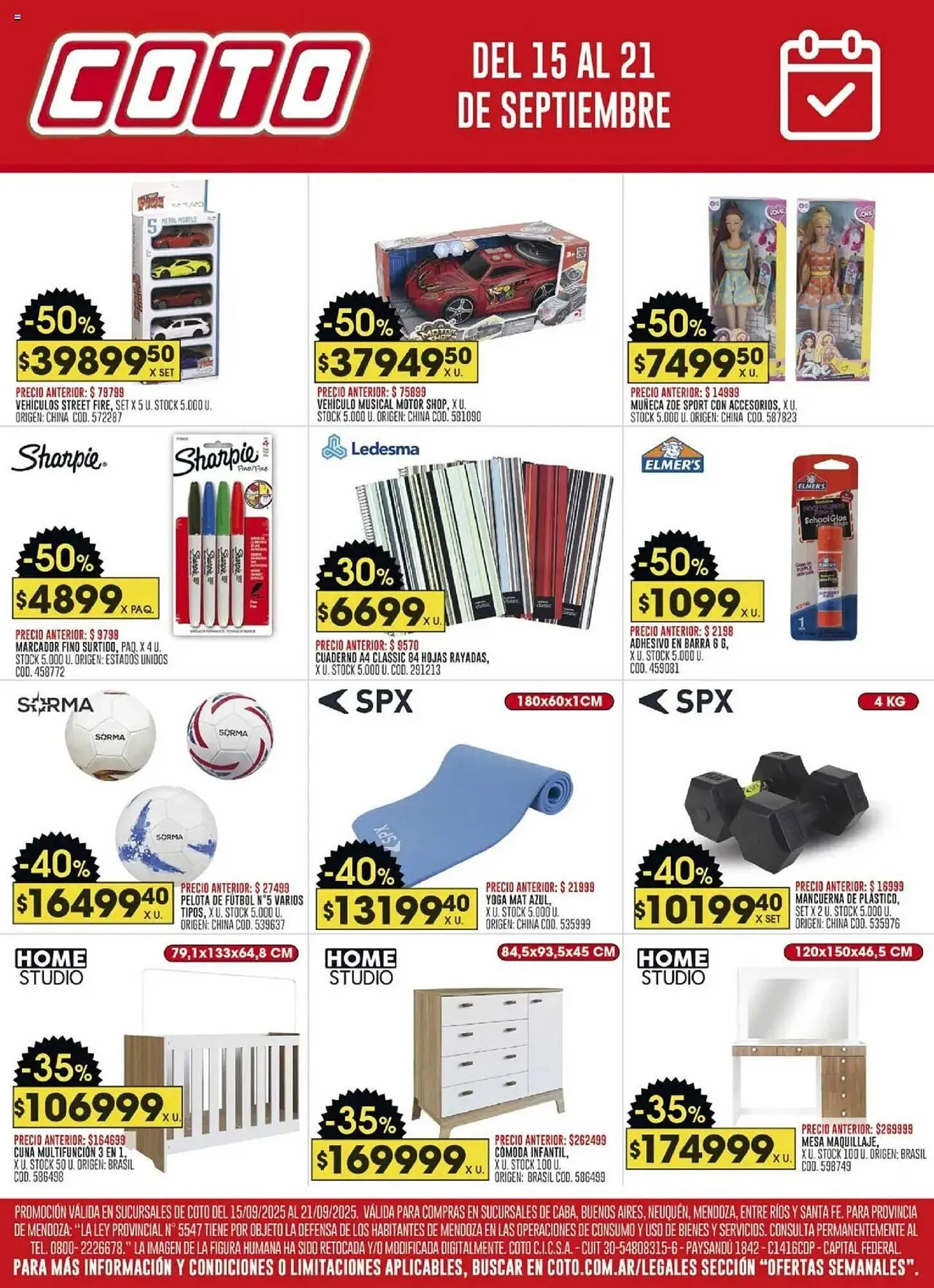 Ofertas de Catálogo Coto 15 de septiembre al 21 de septiembre 2025 - Página 1 del catálogo