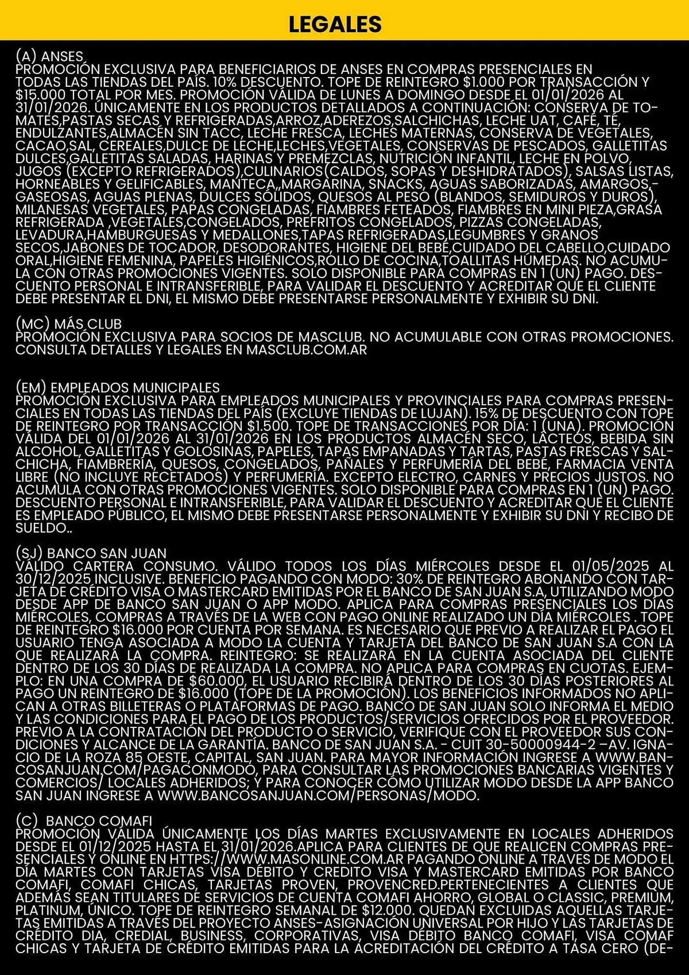 Ofertas de Catálogo Changomas 19 de enero al 31 de enero 2026 - Página 4 del catálogo